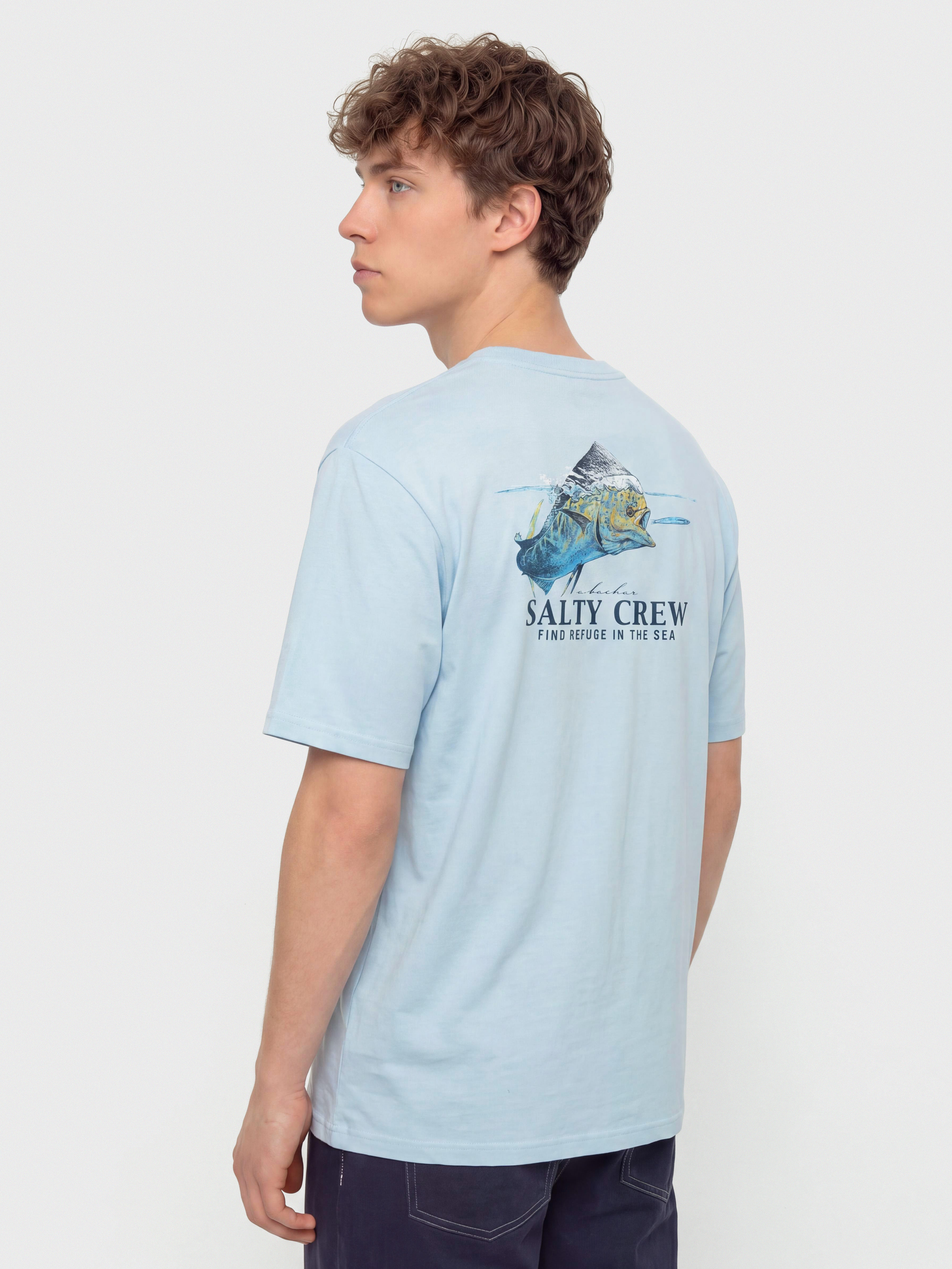 Tricou Salty Crew Mahi Surface (clear sky)