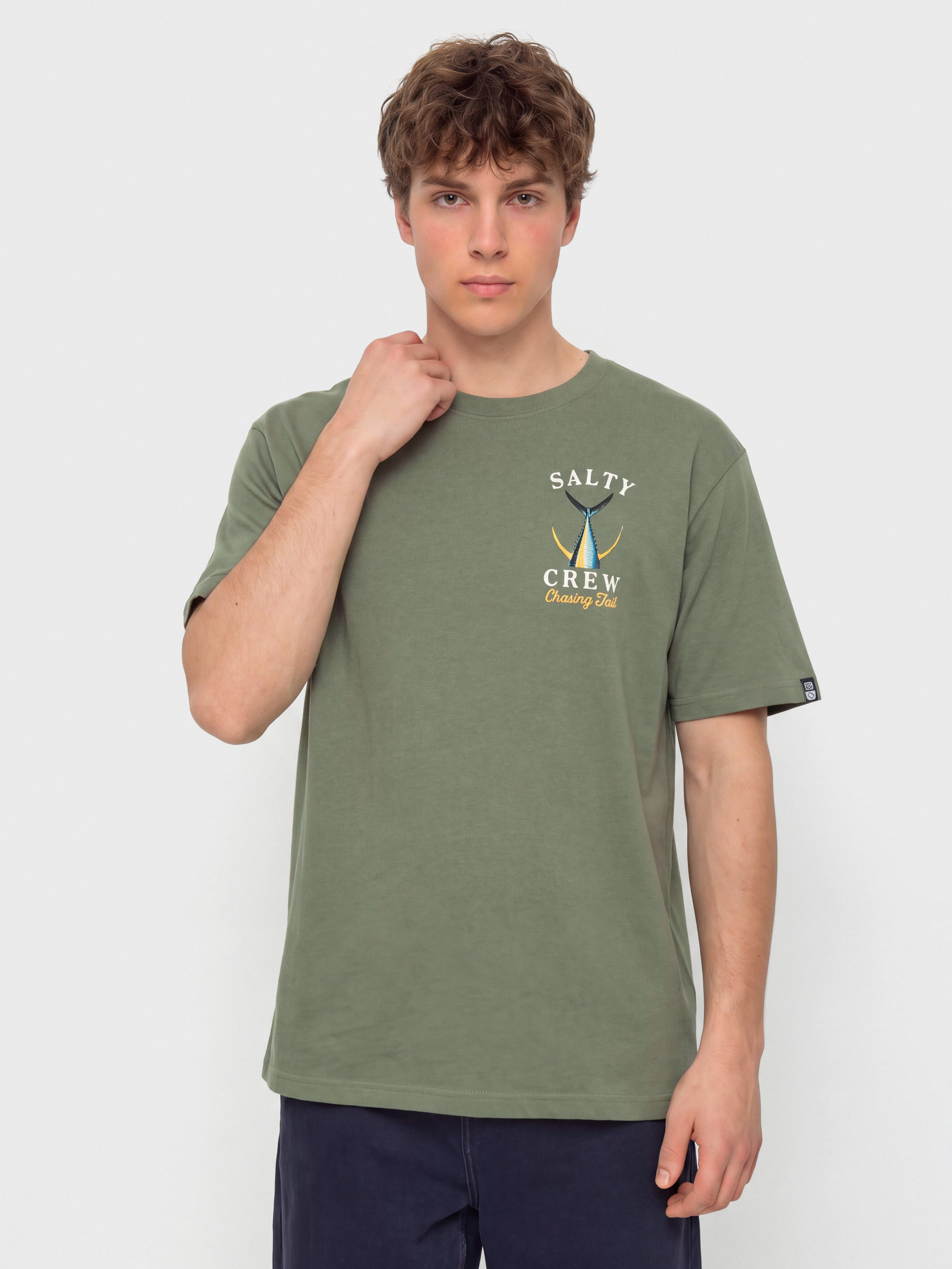 Tricou Salty Crew Tailed (laurel wreath)