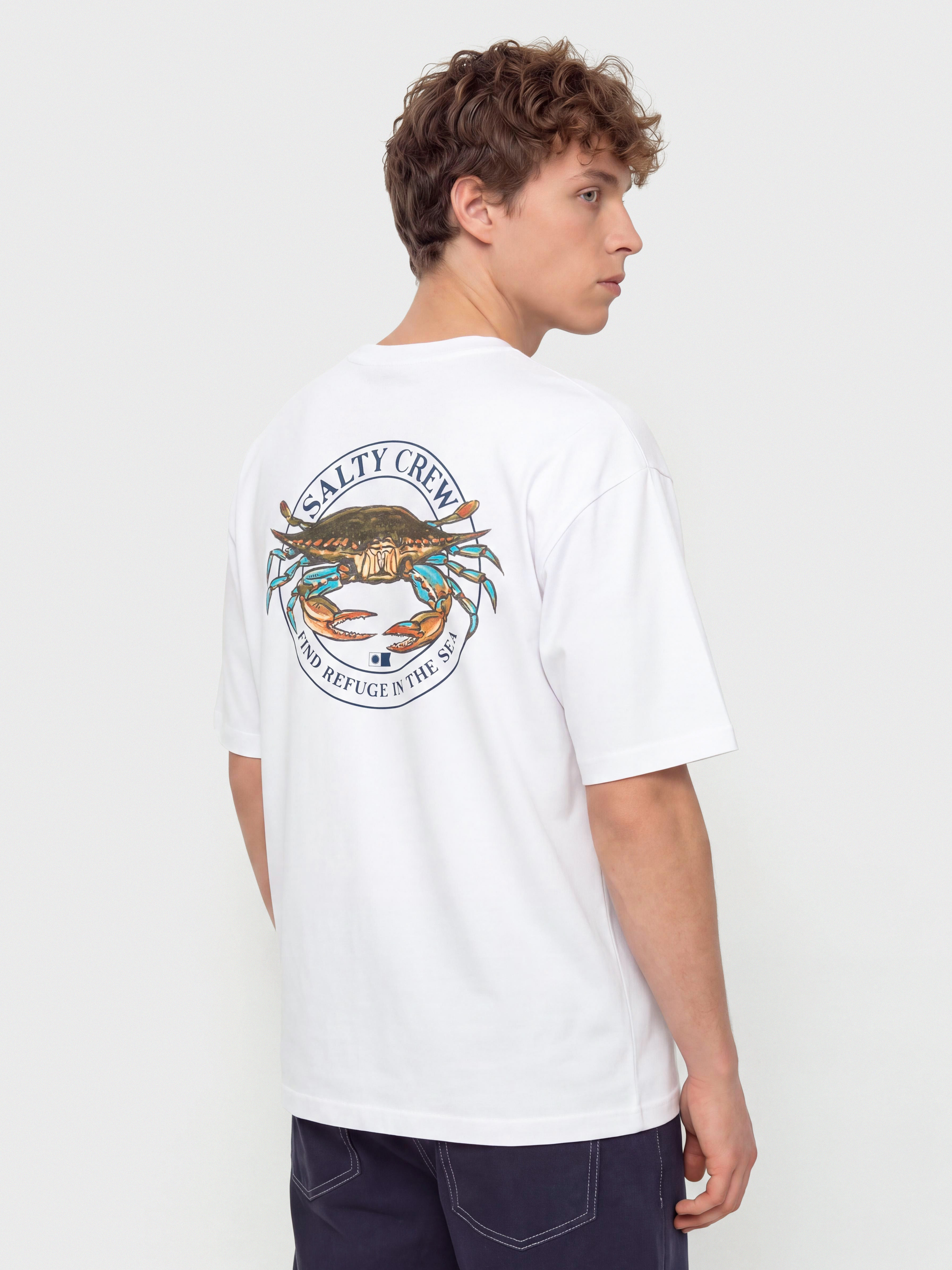 Tricou Salty Crew Jimmy (white)