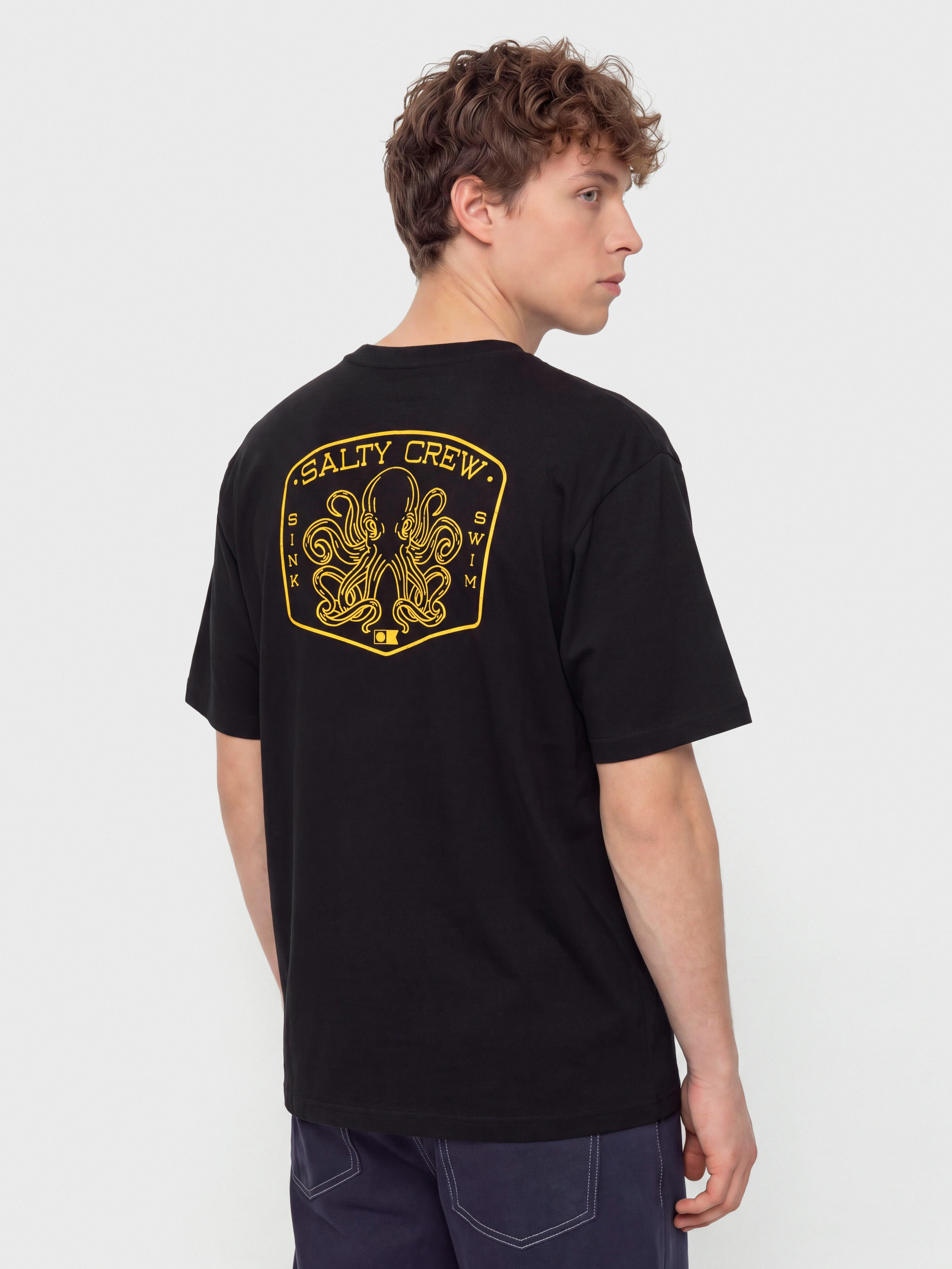 Tricou Salty Crew Tako Club Classic (black)