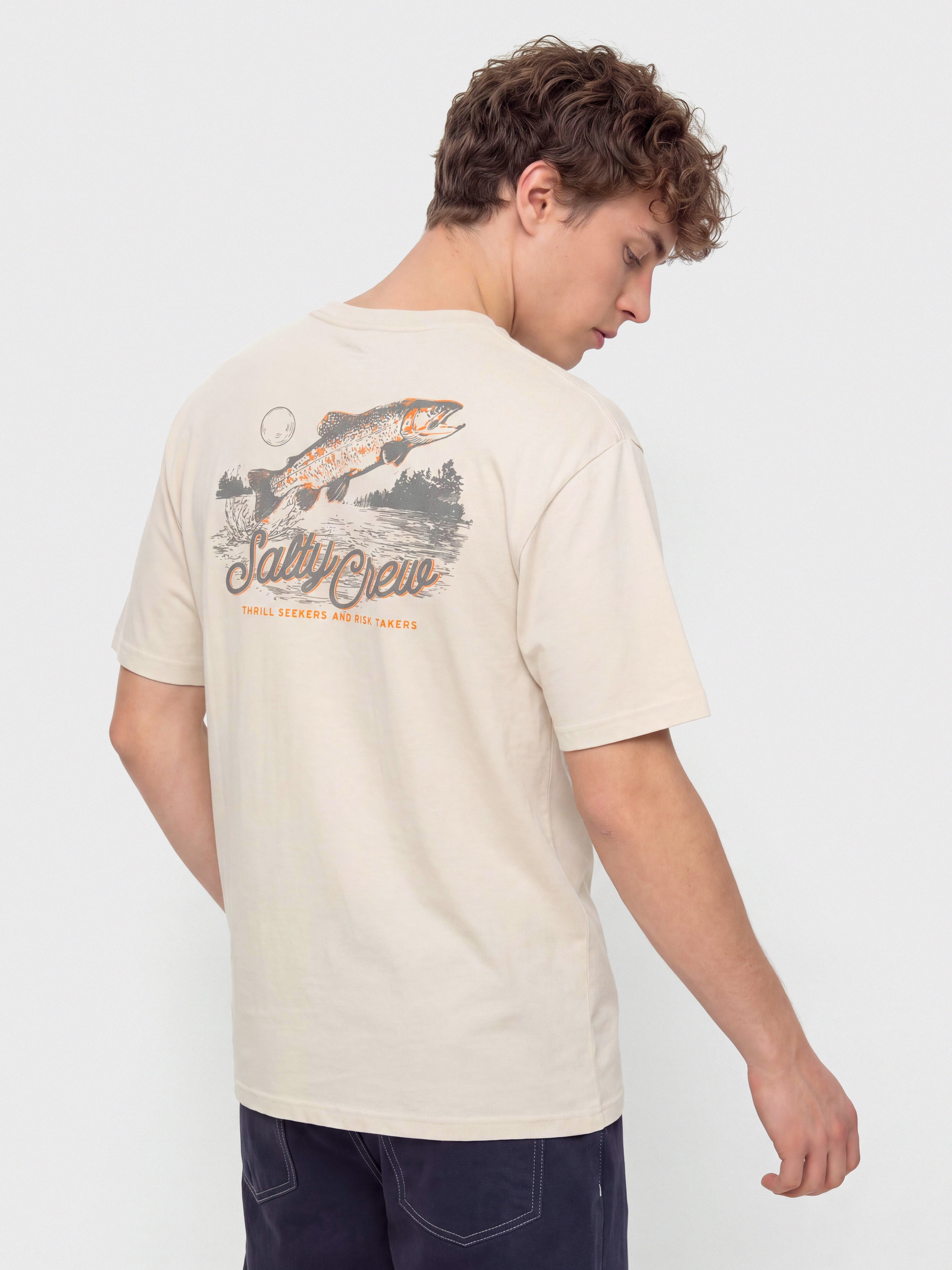 Tricou Salty Crew Fish Fest (moonbeam)