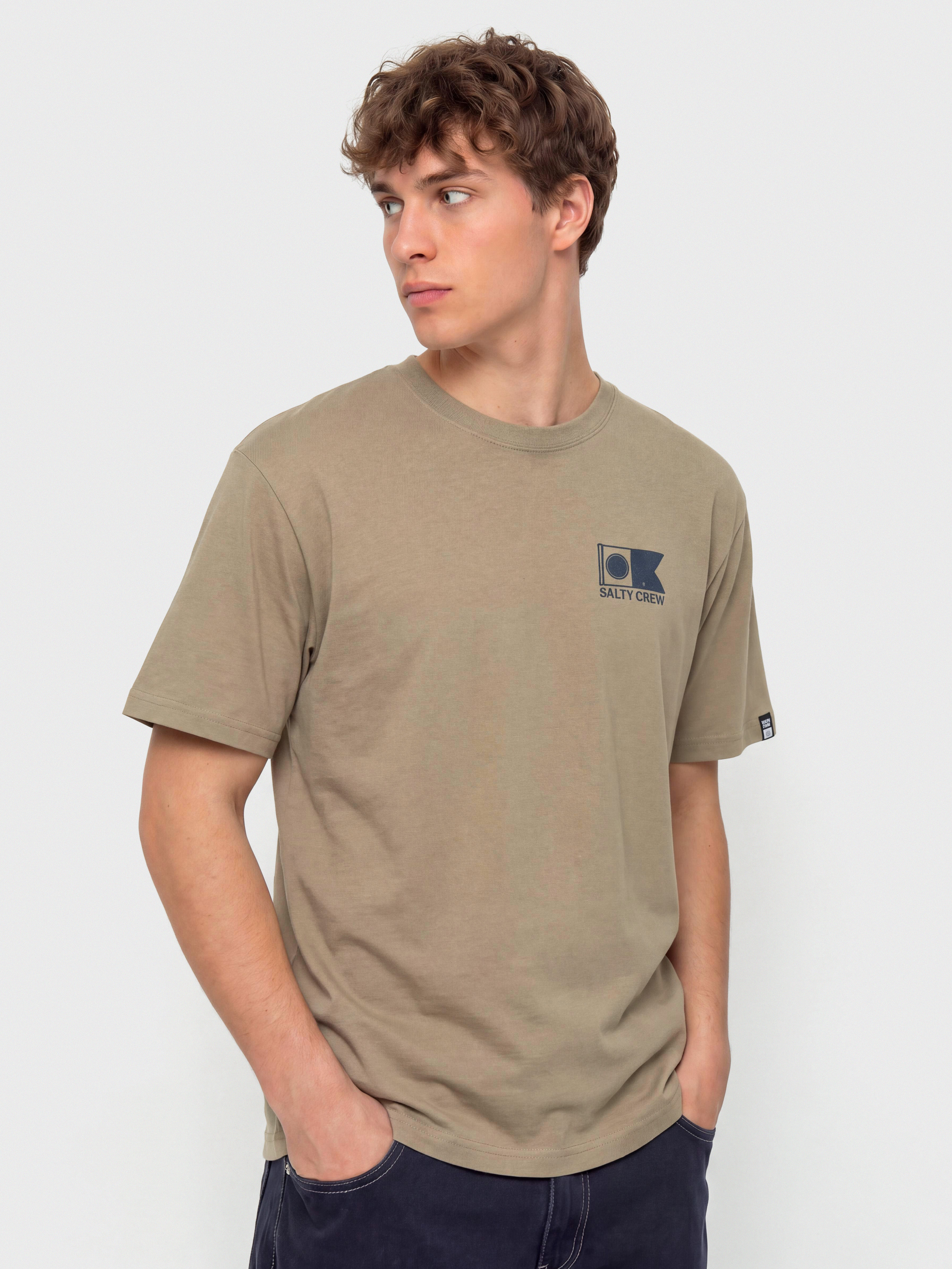 Tricou Salty Crew Stitched (twig)