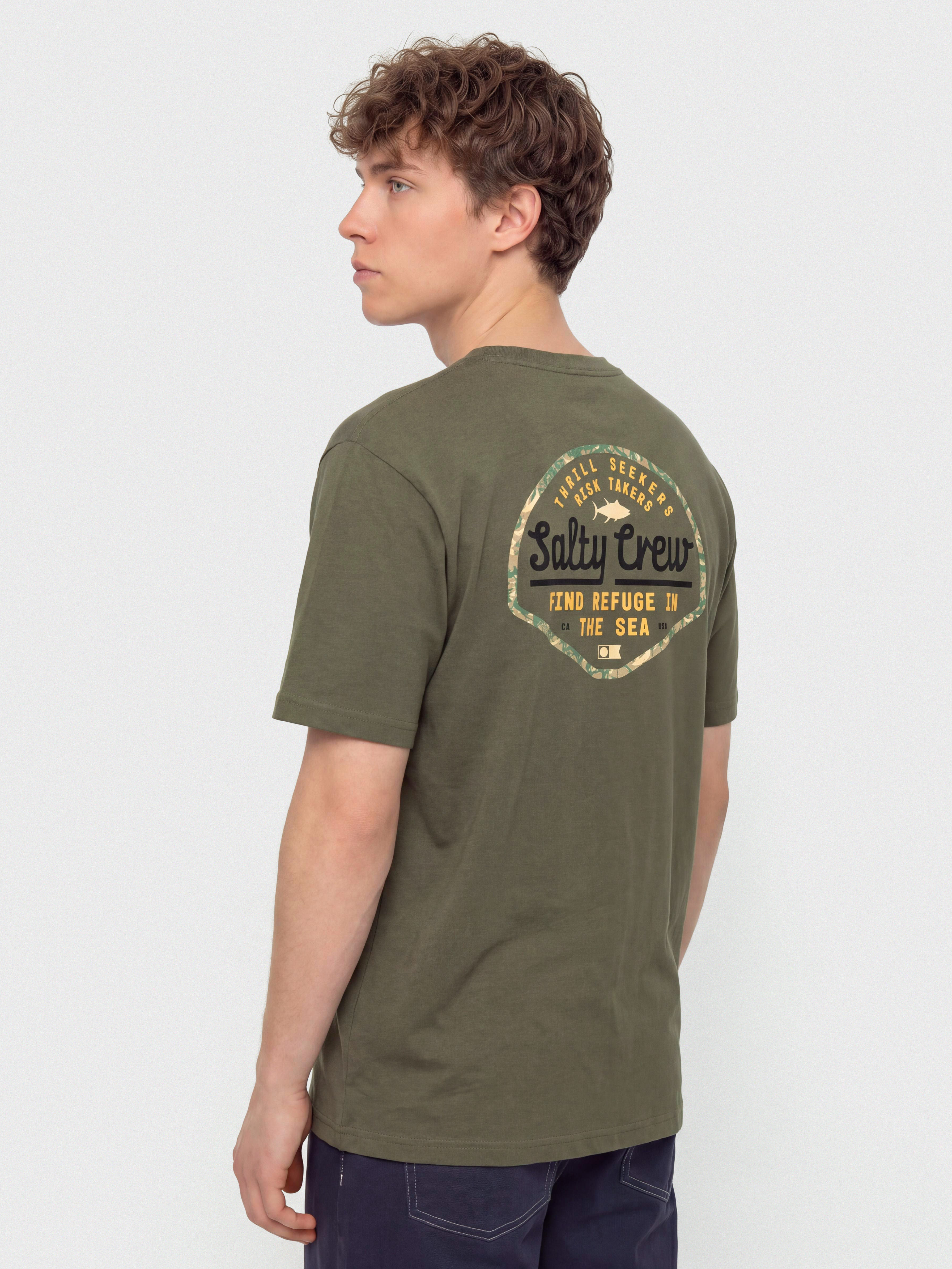 Tricou Salty Crew Border Fill Classic