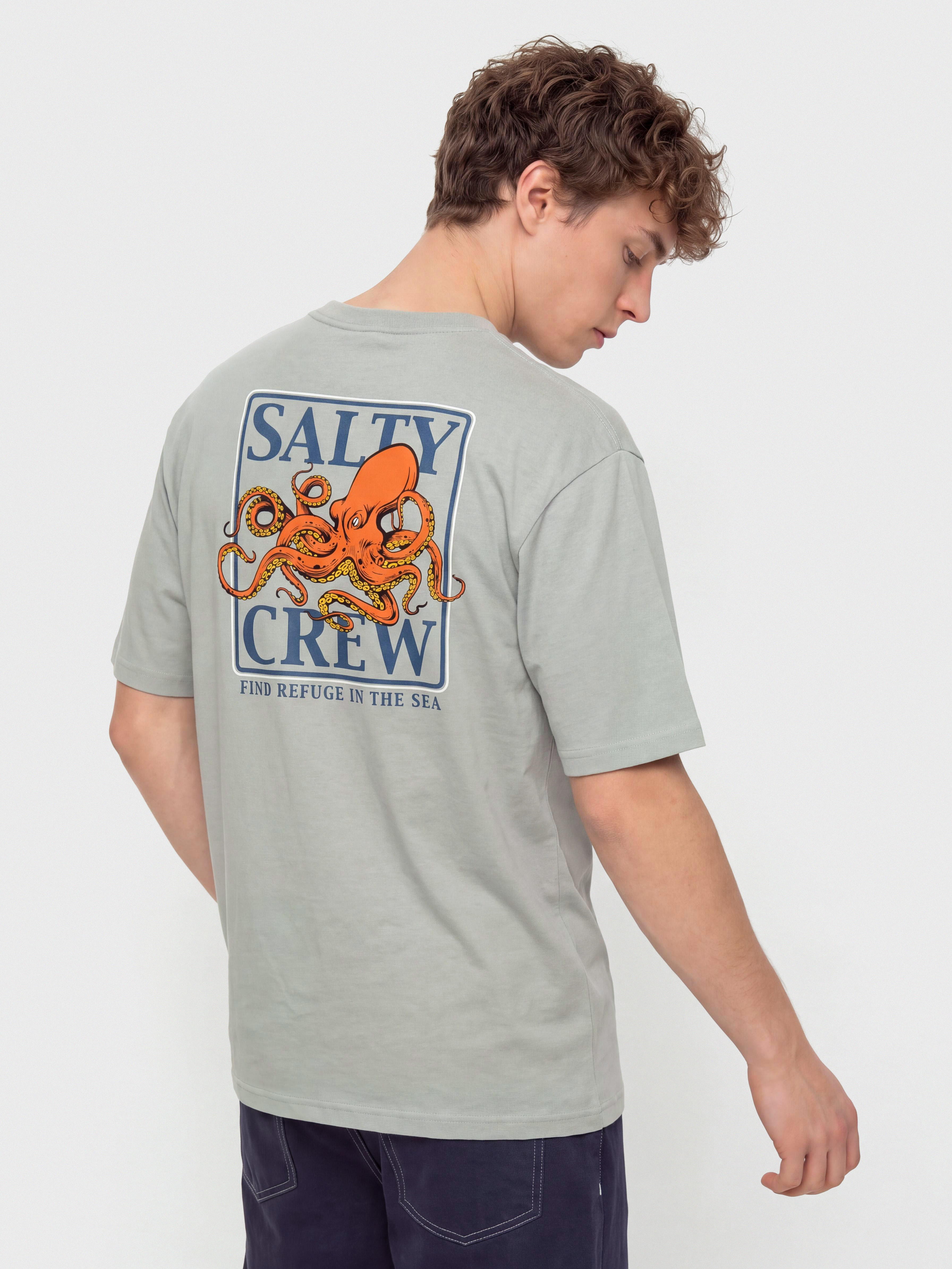 Tricou Salty Crew Ink Slinger (quarry)