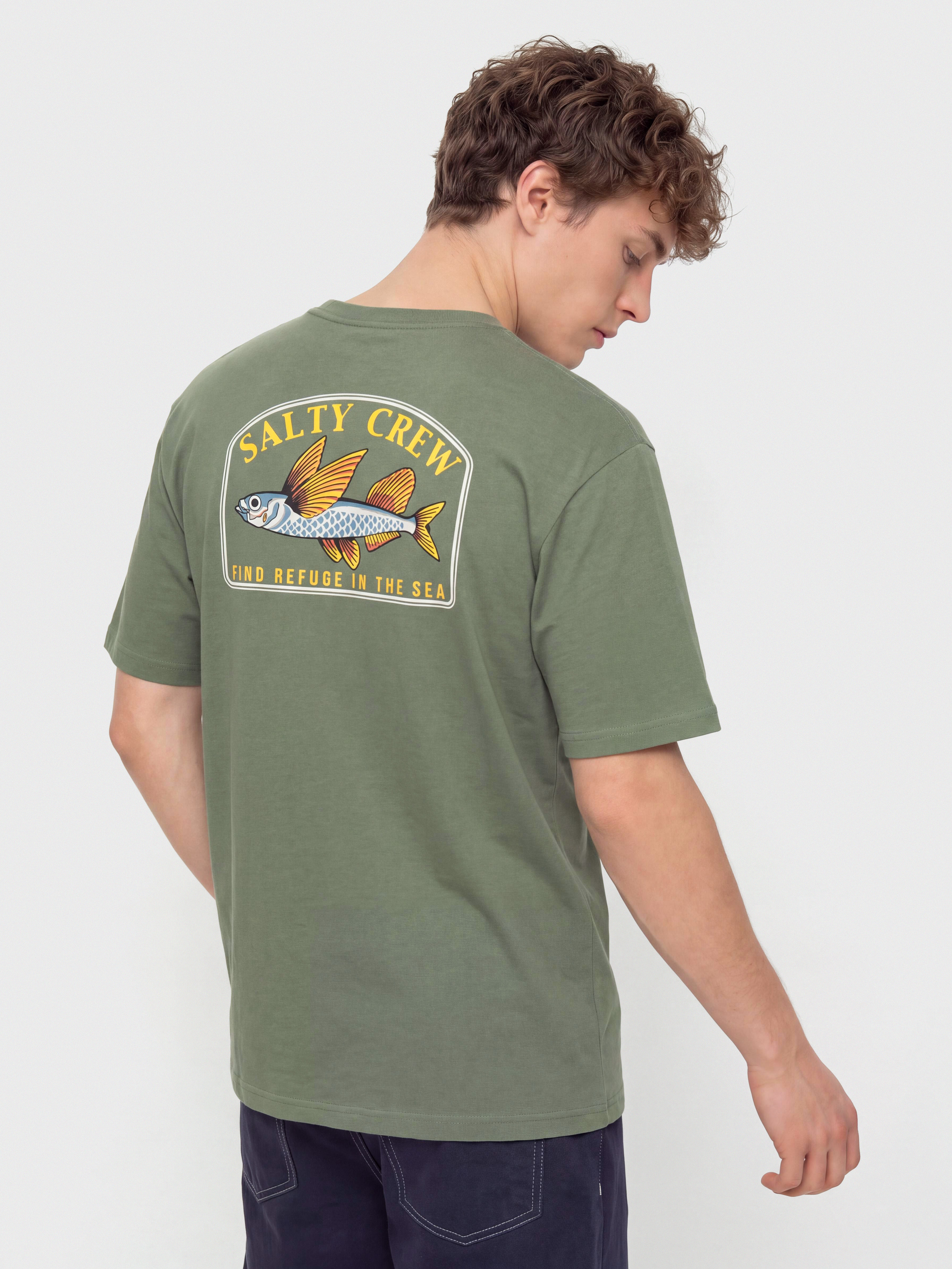 Tricou Salty Crew Fly Home