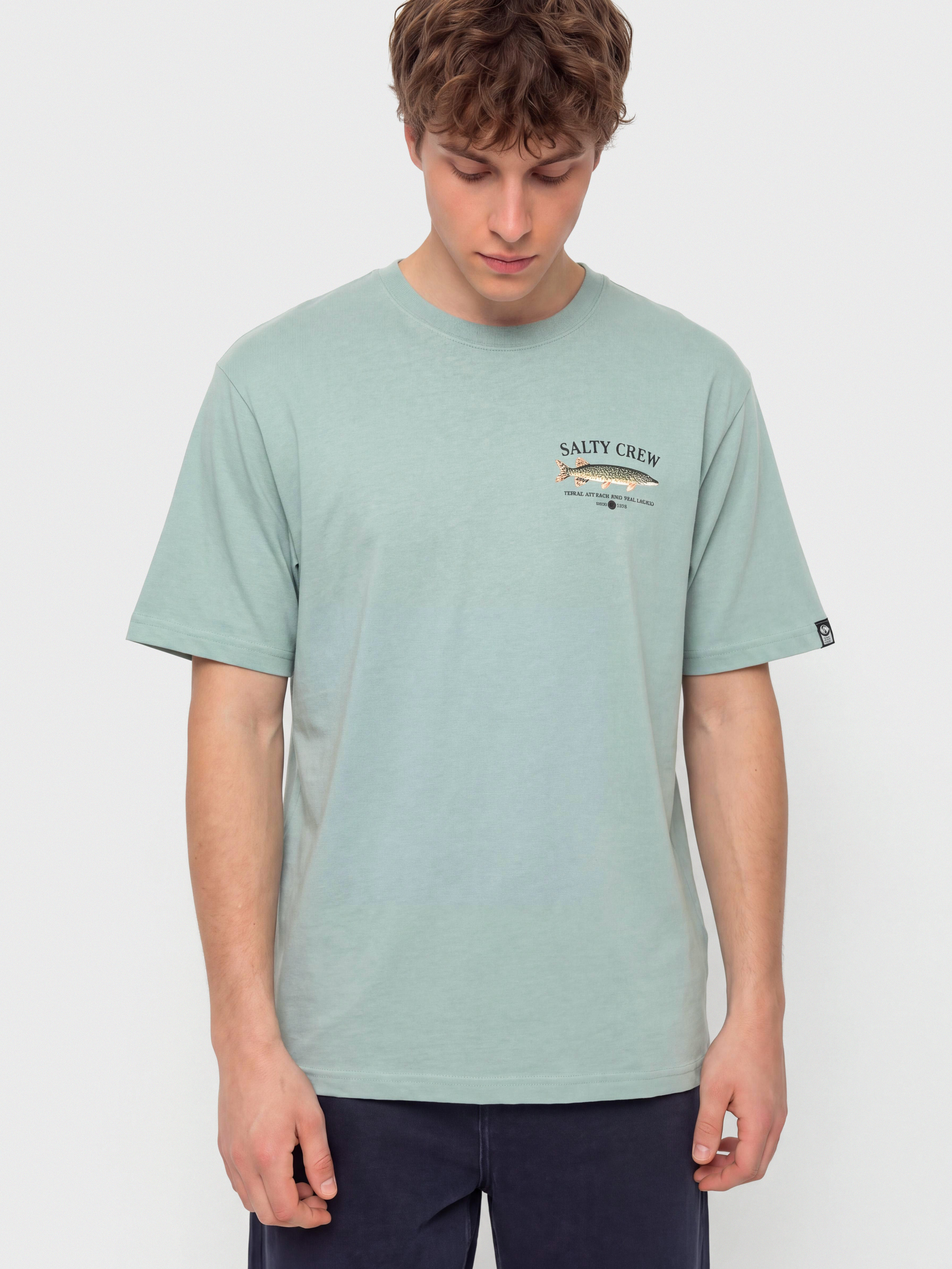 Tricou Salty Crew Euro Pike (mackerel)