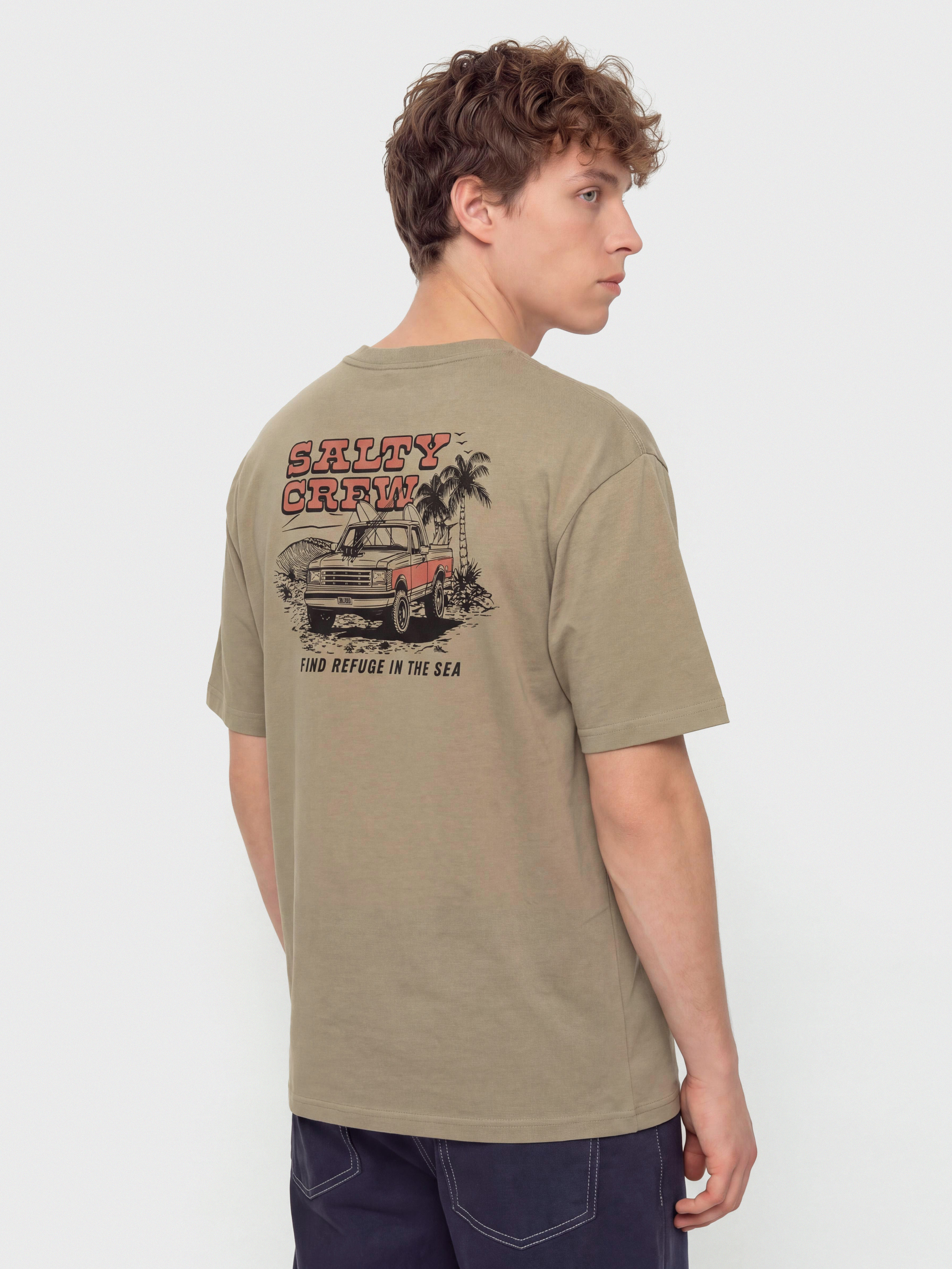 Tricou Salty Crew Truck Stop Classic (twig)