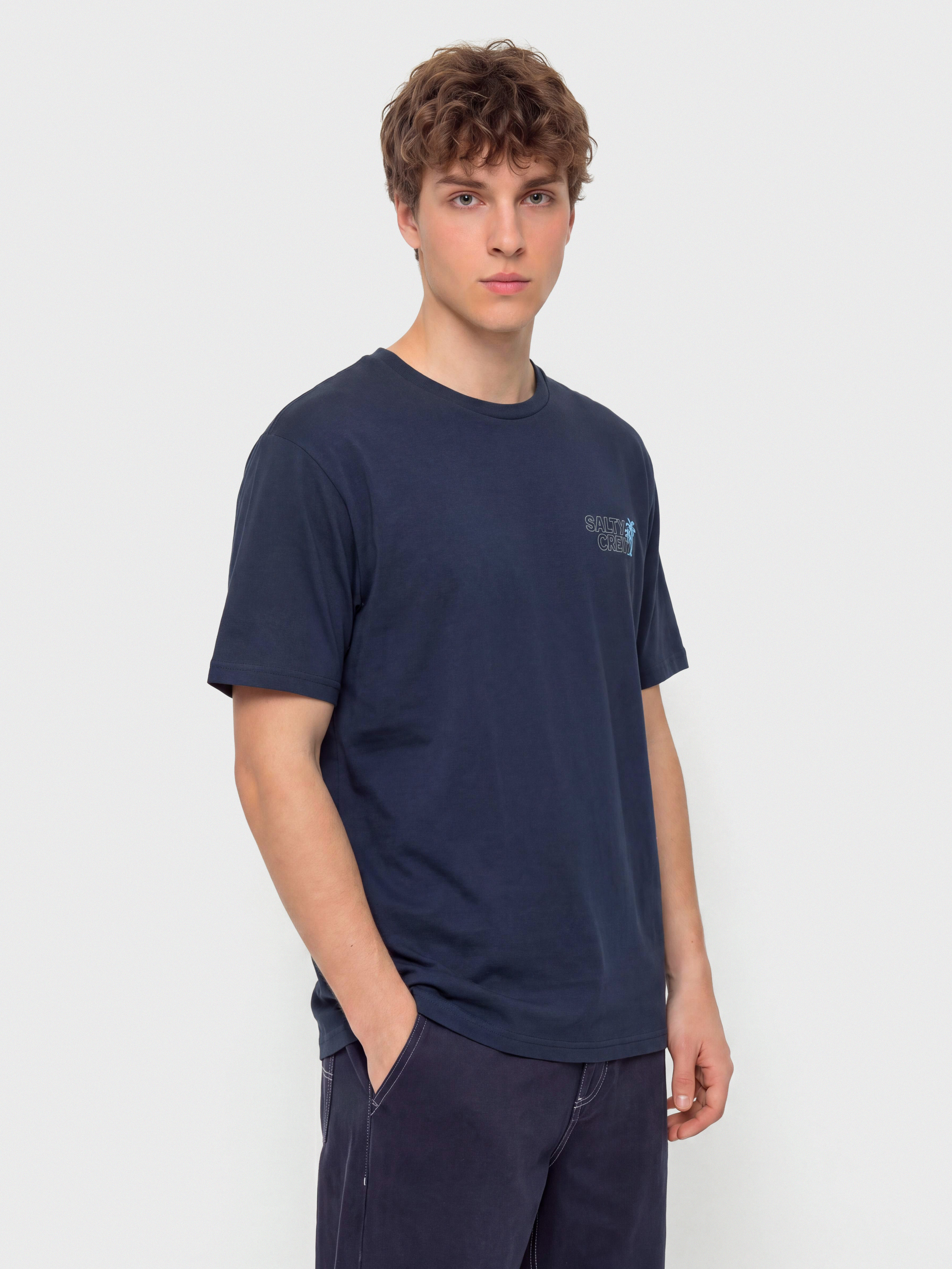 Tricou Salty Crew A Frame Crossover (navy)