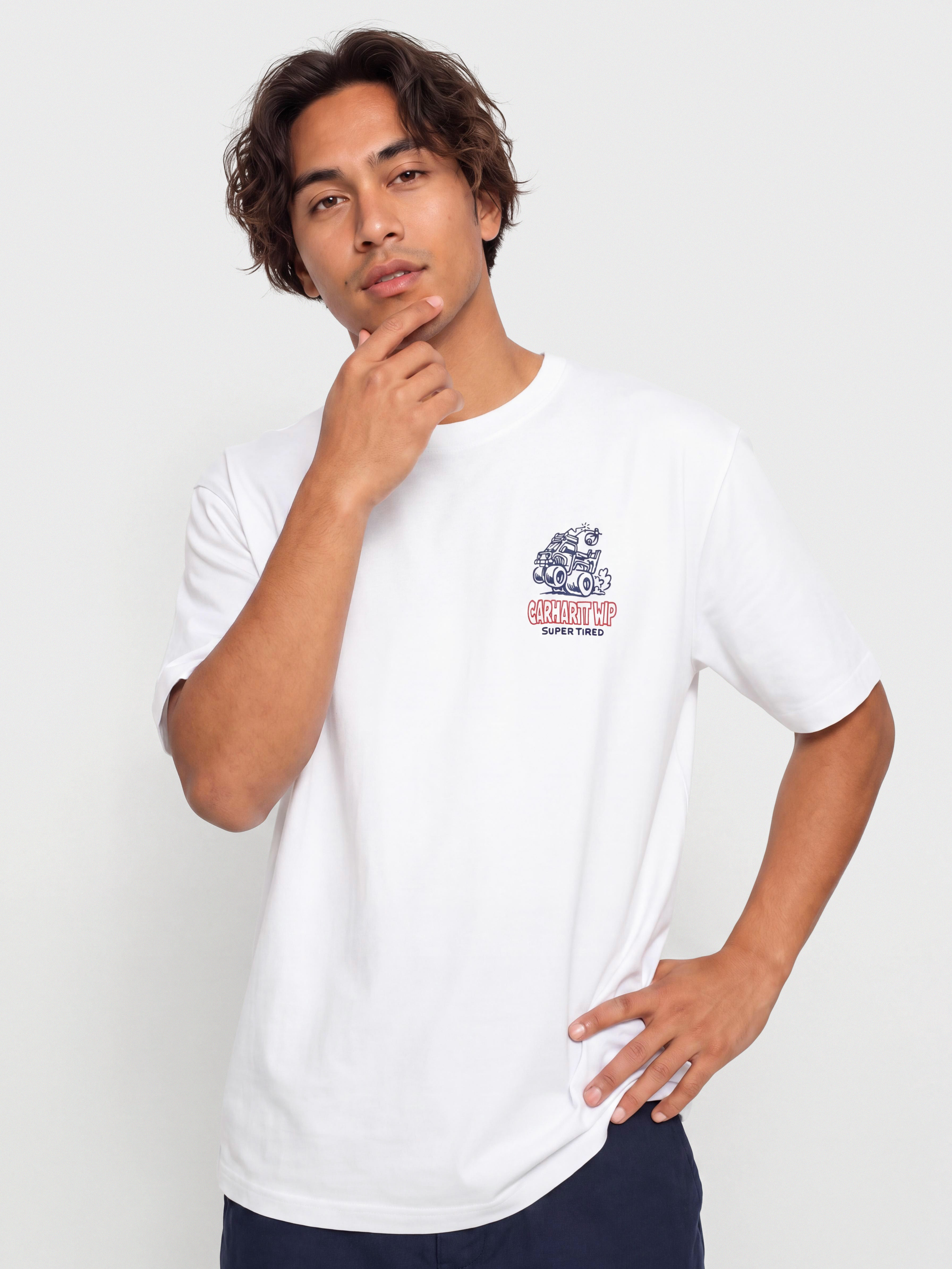 Tricou Carhartt WIP Hot Rat (white)