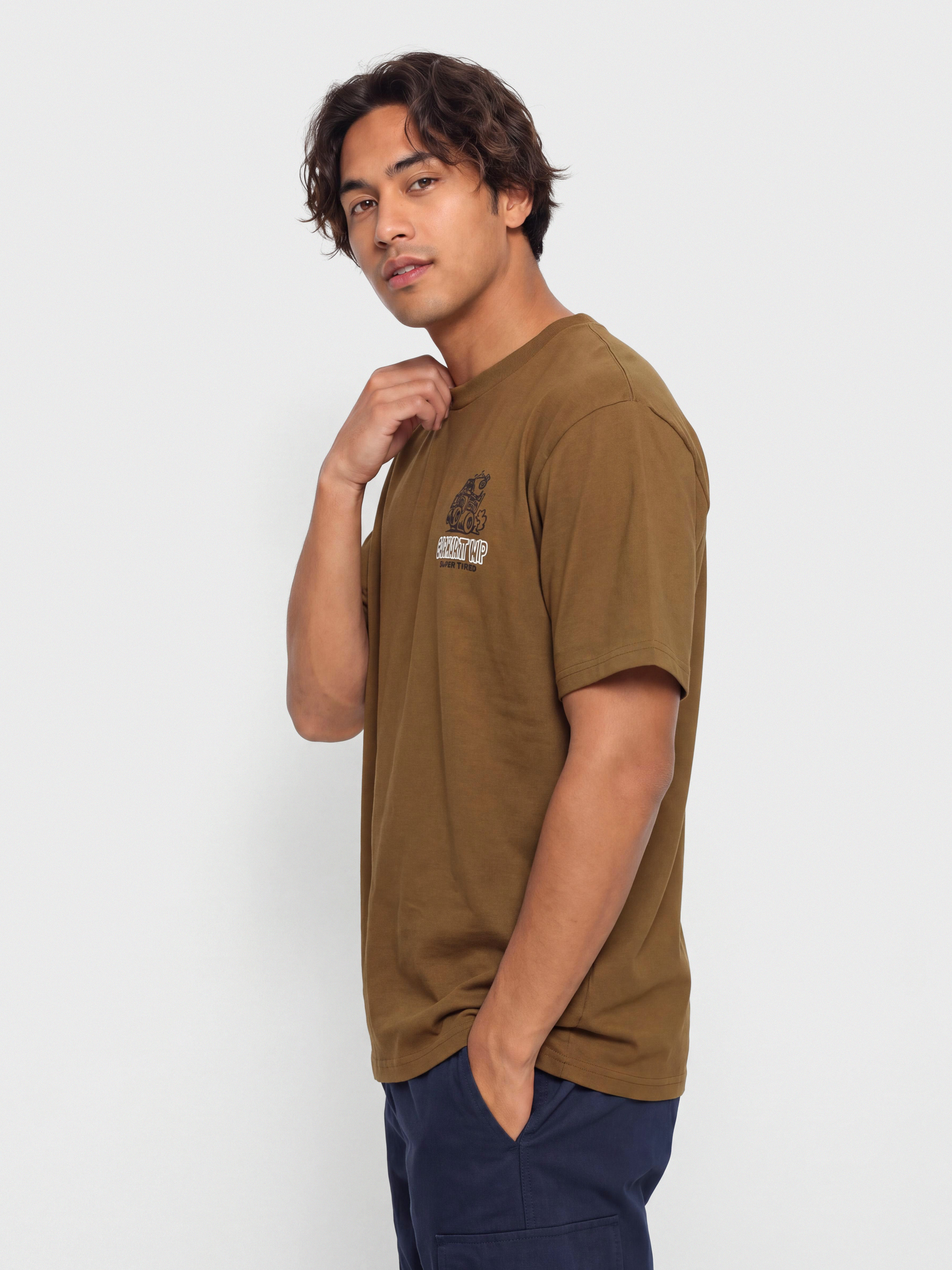 Tricou Carhartt WIP Hot Rat (wip h brown)
