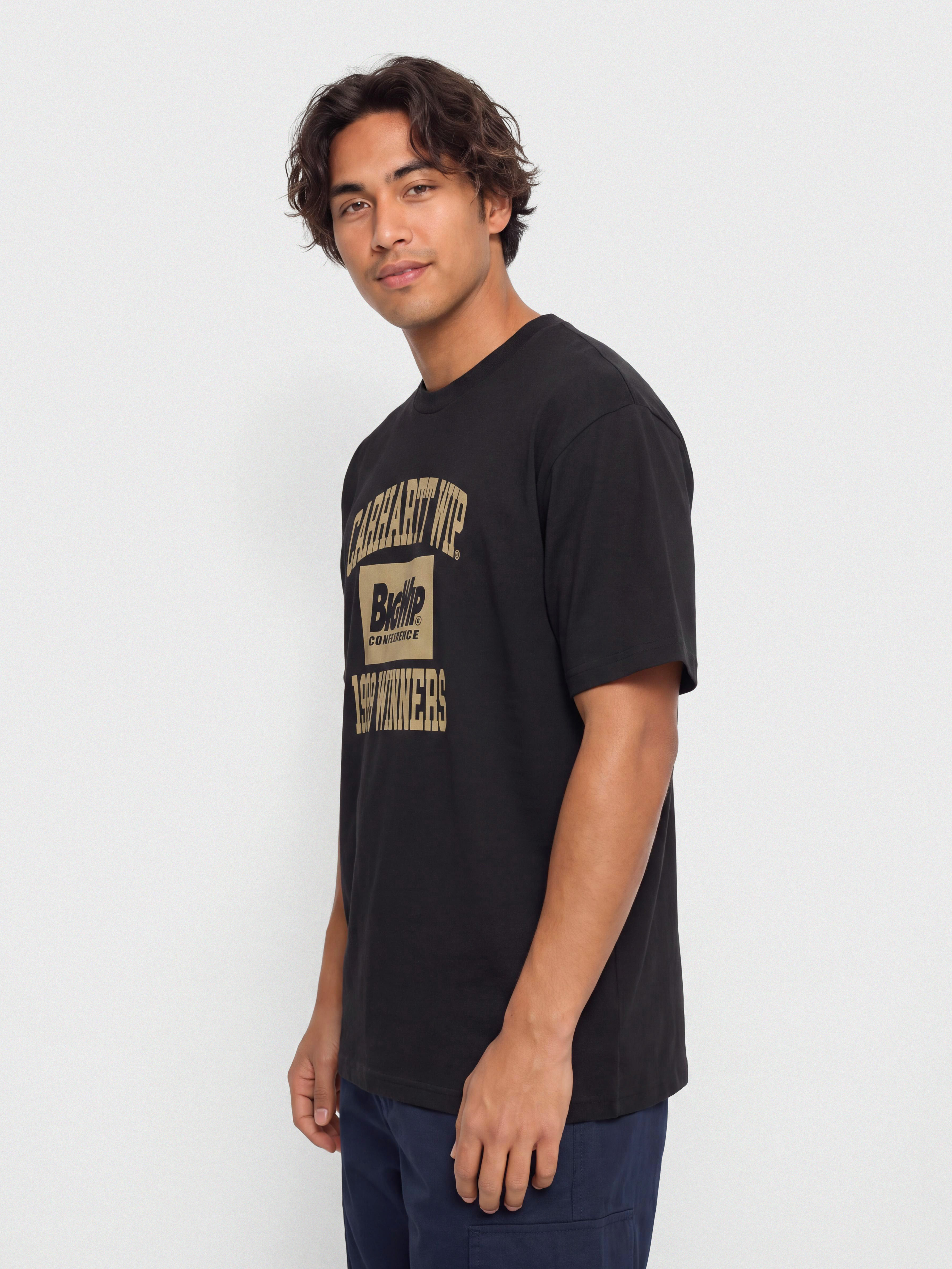Tricou Carhartt WIP 1989 Winners (raven/heavy stone wash)
