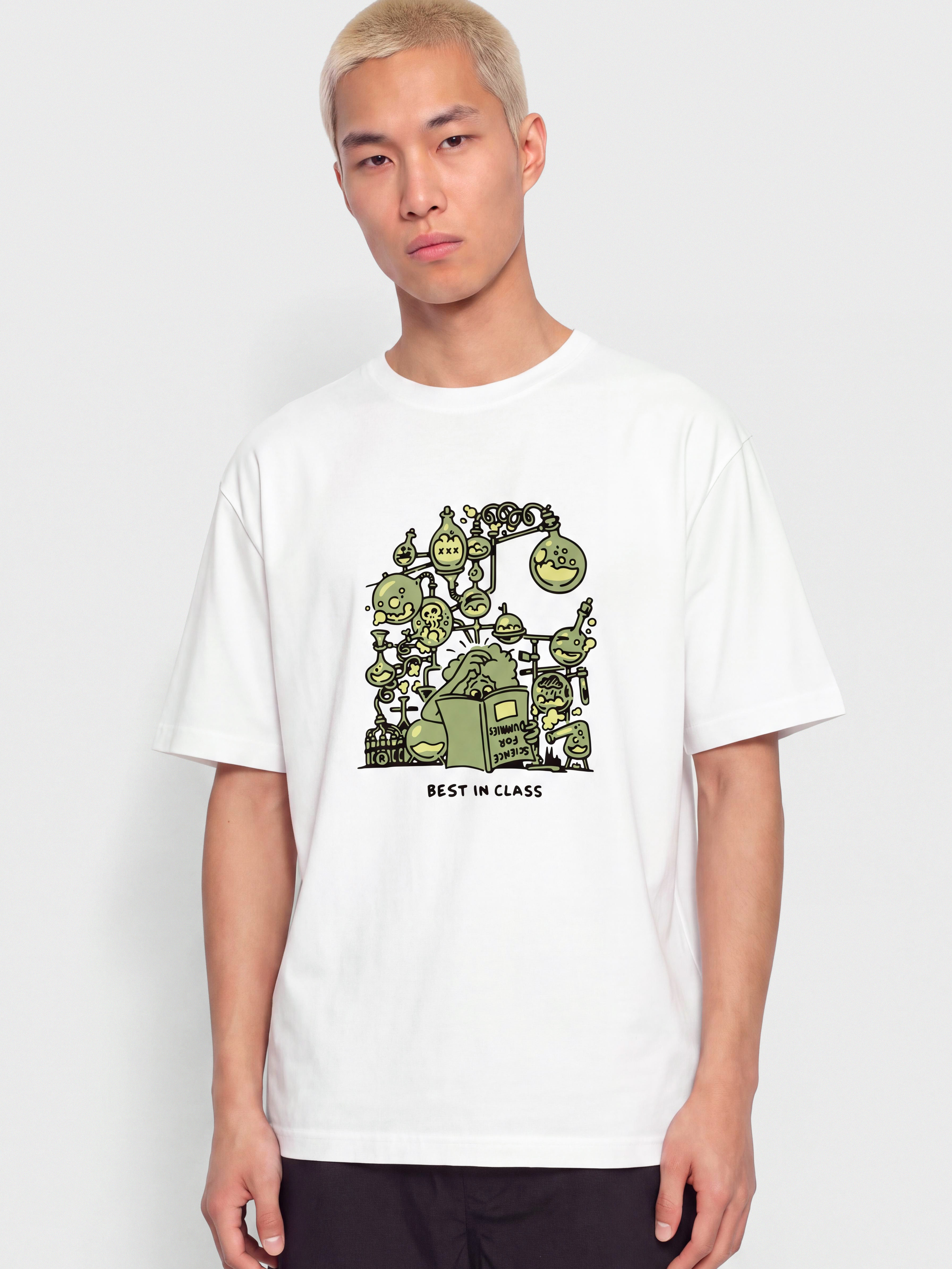Tricou Carhartt WIP Beaker (white)