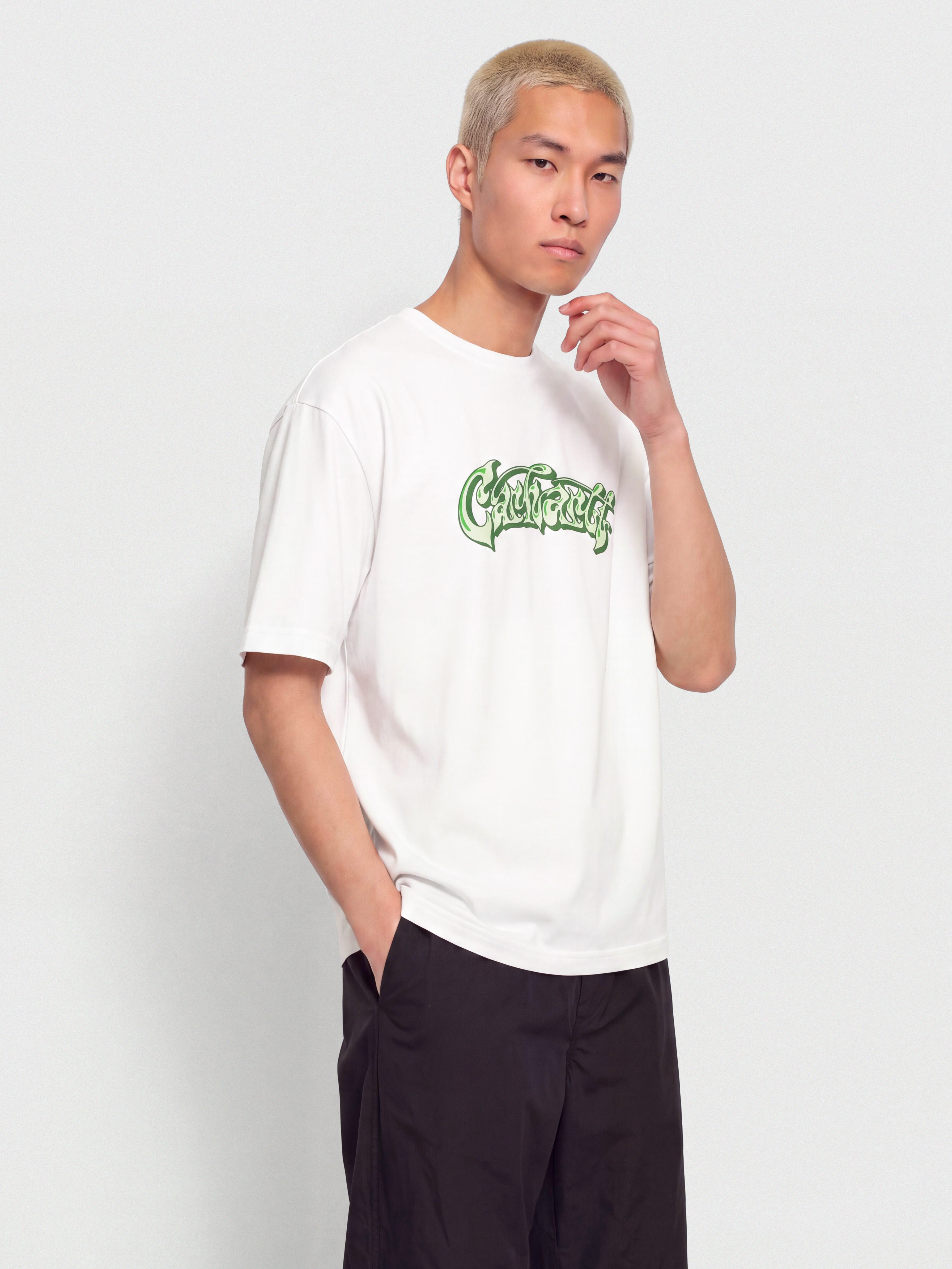 Tricou Carhartt WIP Booger (white)