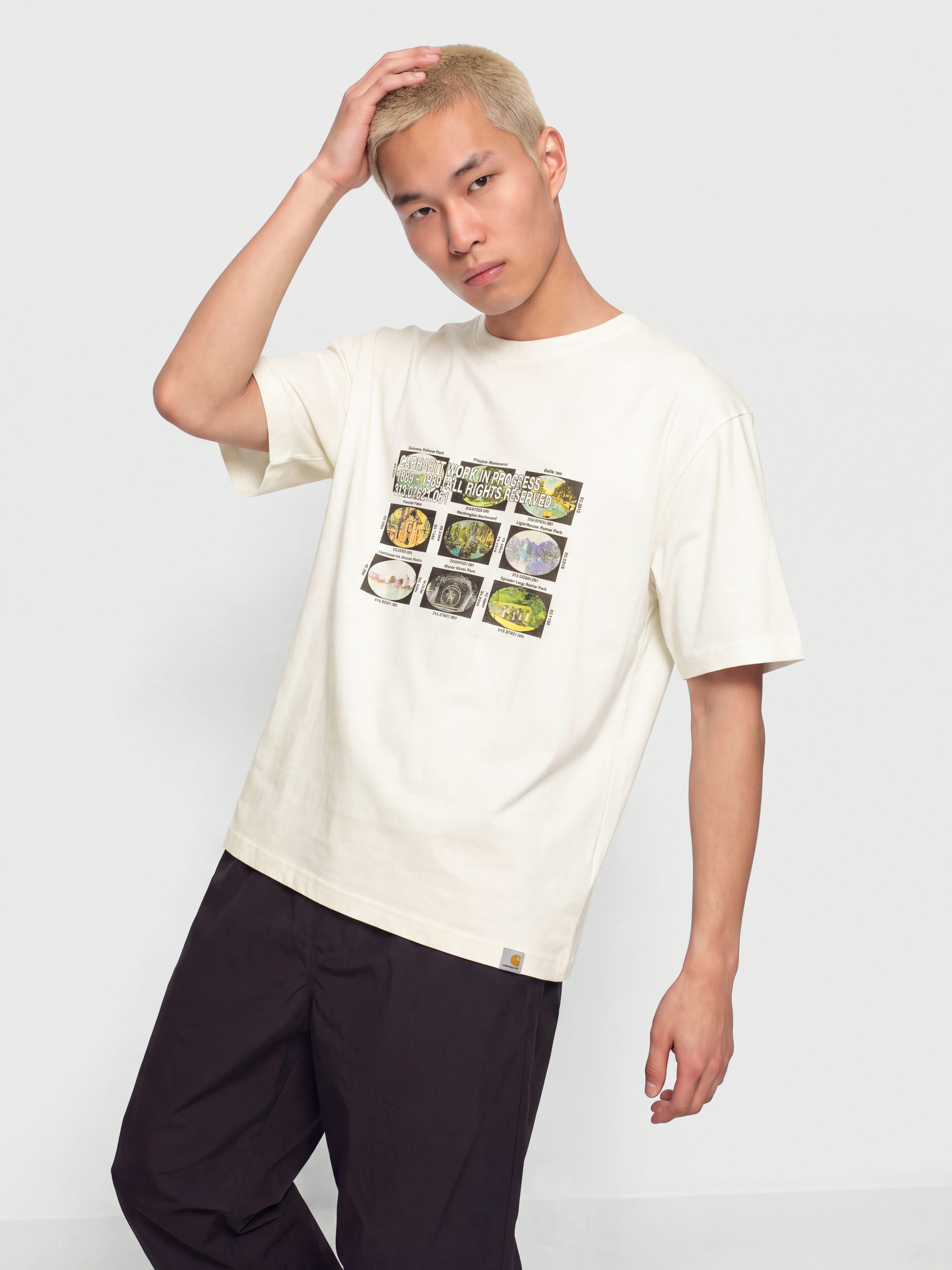 Tricou Carhartt WIP Coordinates (wax)