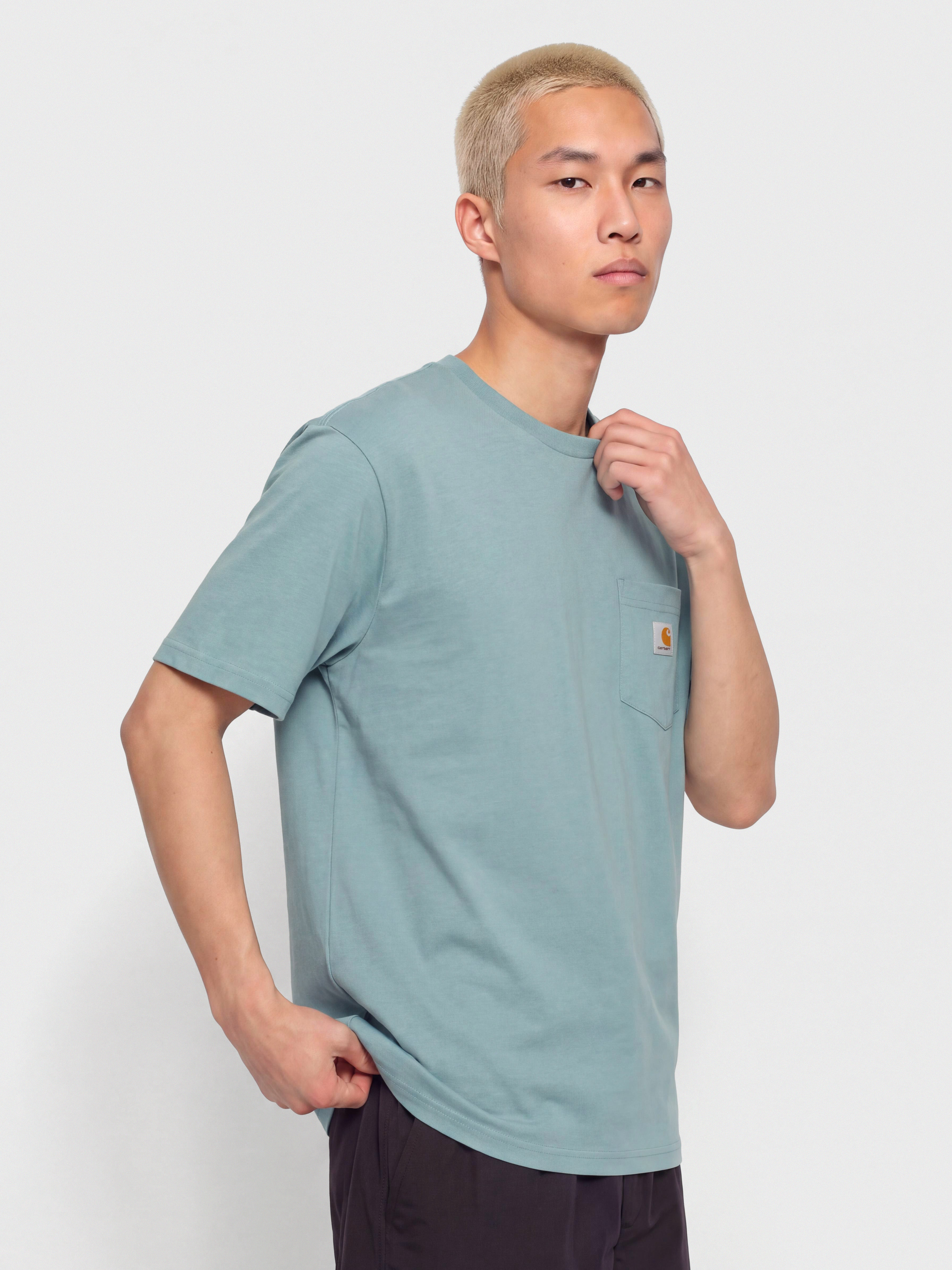 Tricou Carhartt WIP Pocket (citadel)