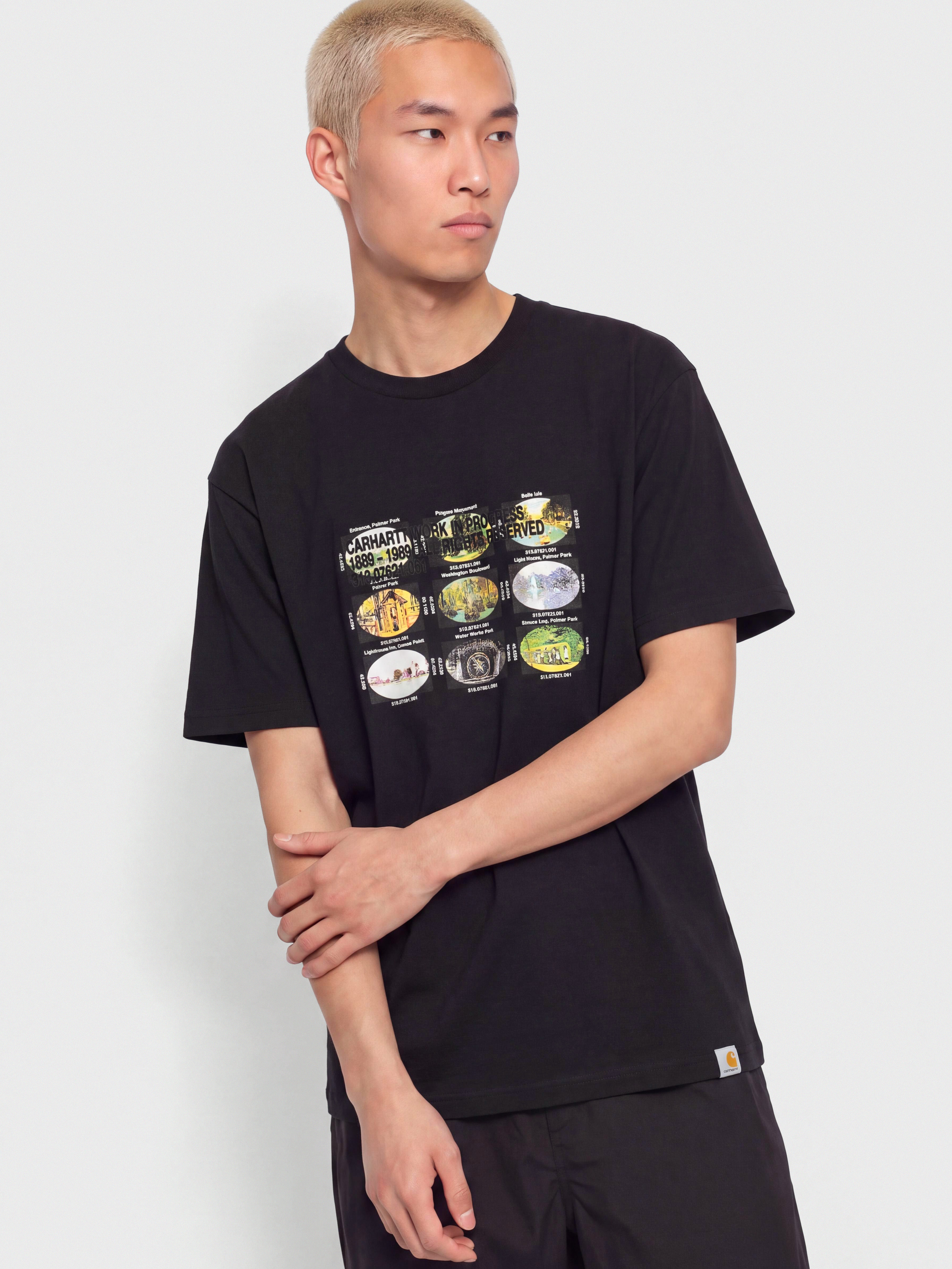 Tricou Carhartt WIP Coordinates (black)