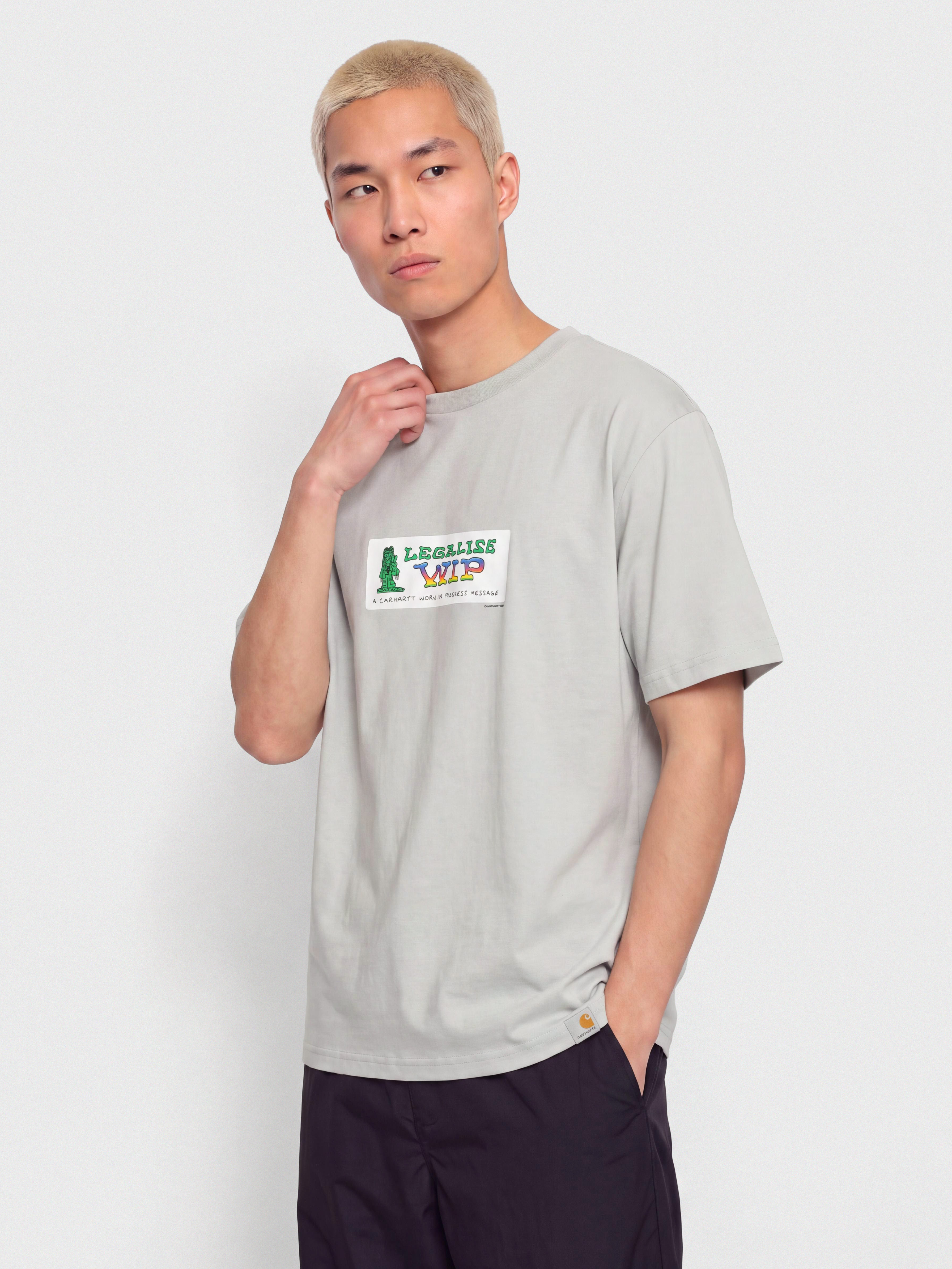 Tricou Carhartt WIP Bumper Stickers (pontiki)