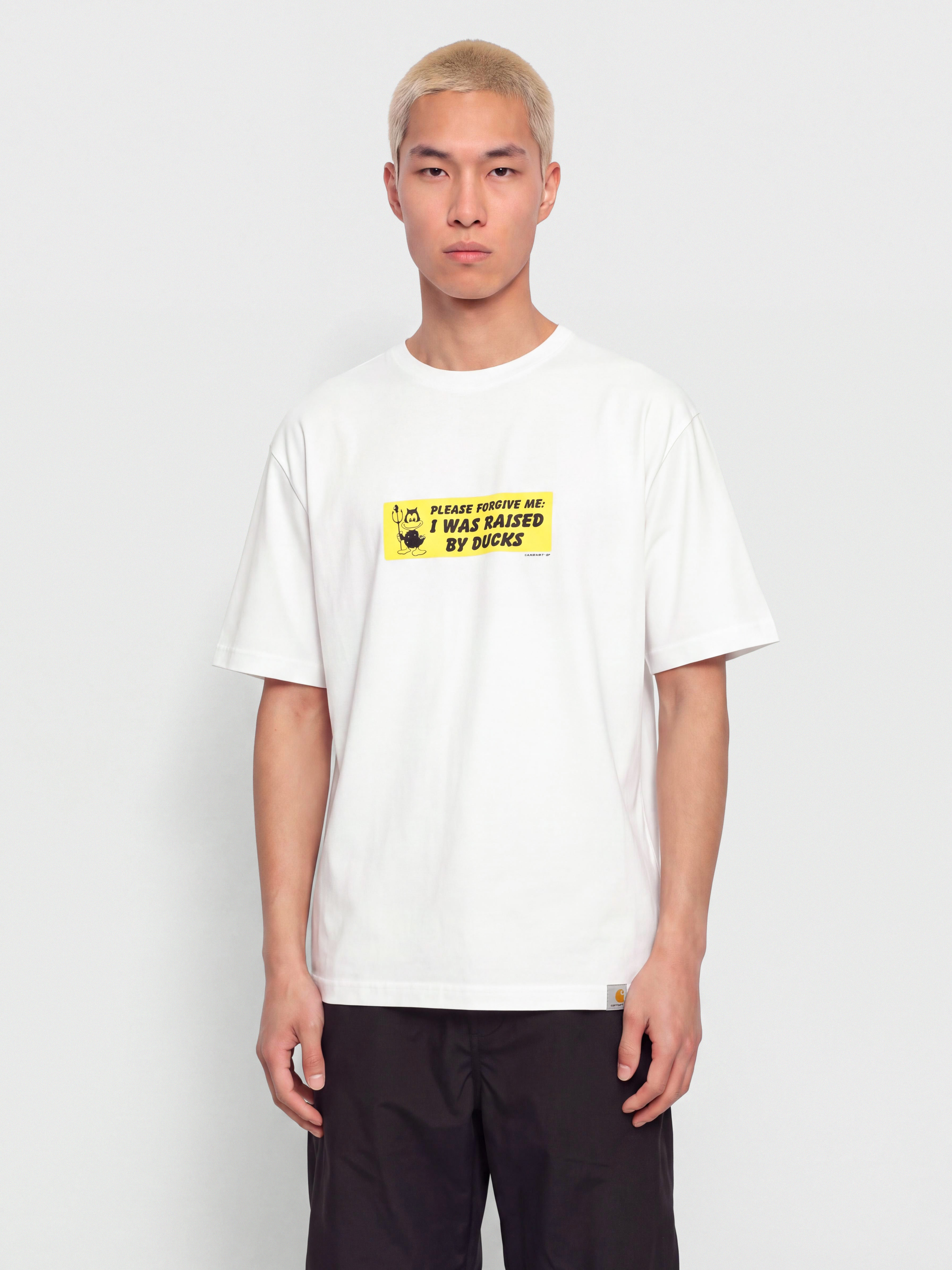 Tricou Carhartt WIP Bumper Stickers (white)