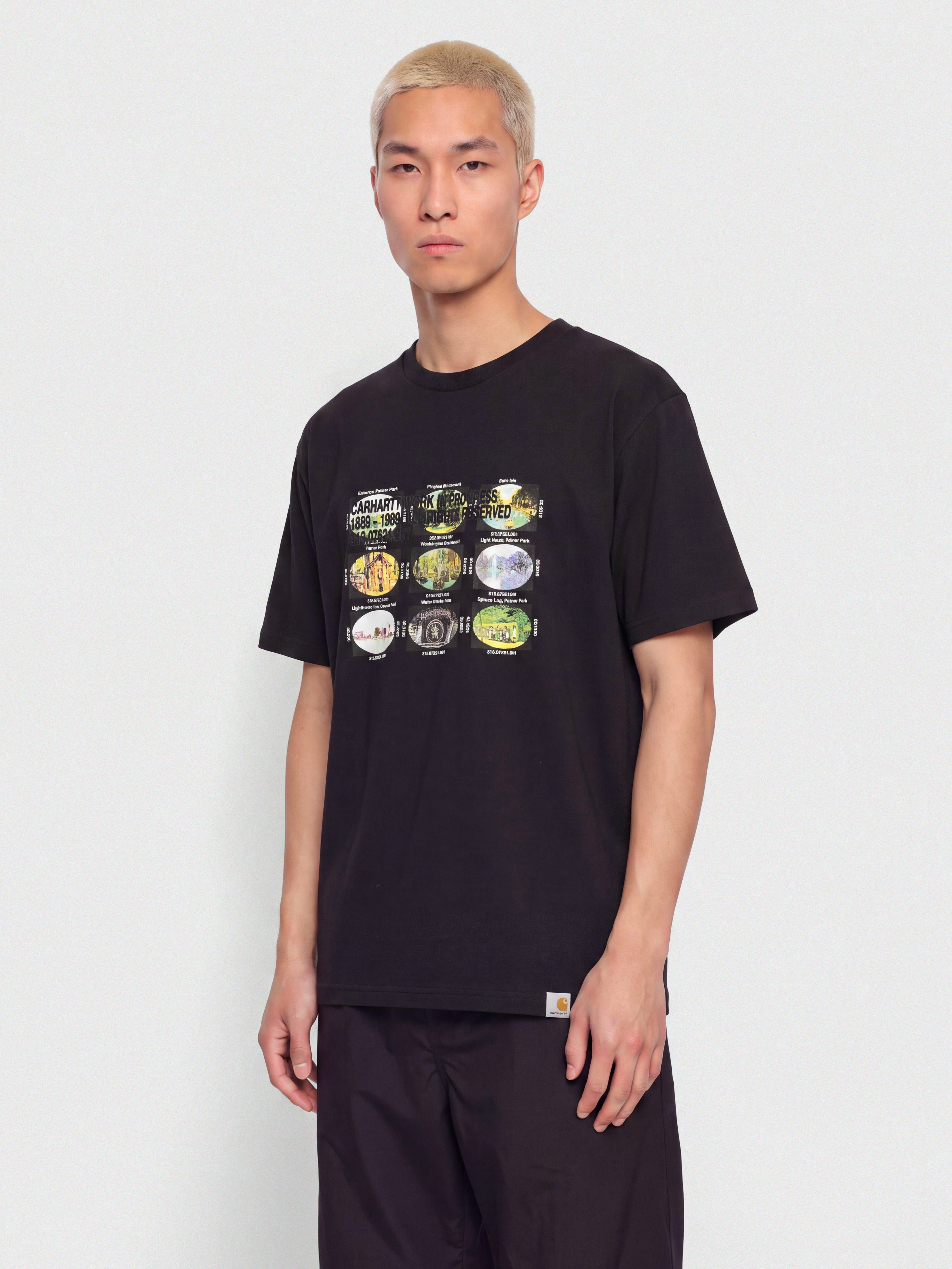 Tricou Carhartt WIP Coordinates (black)