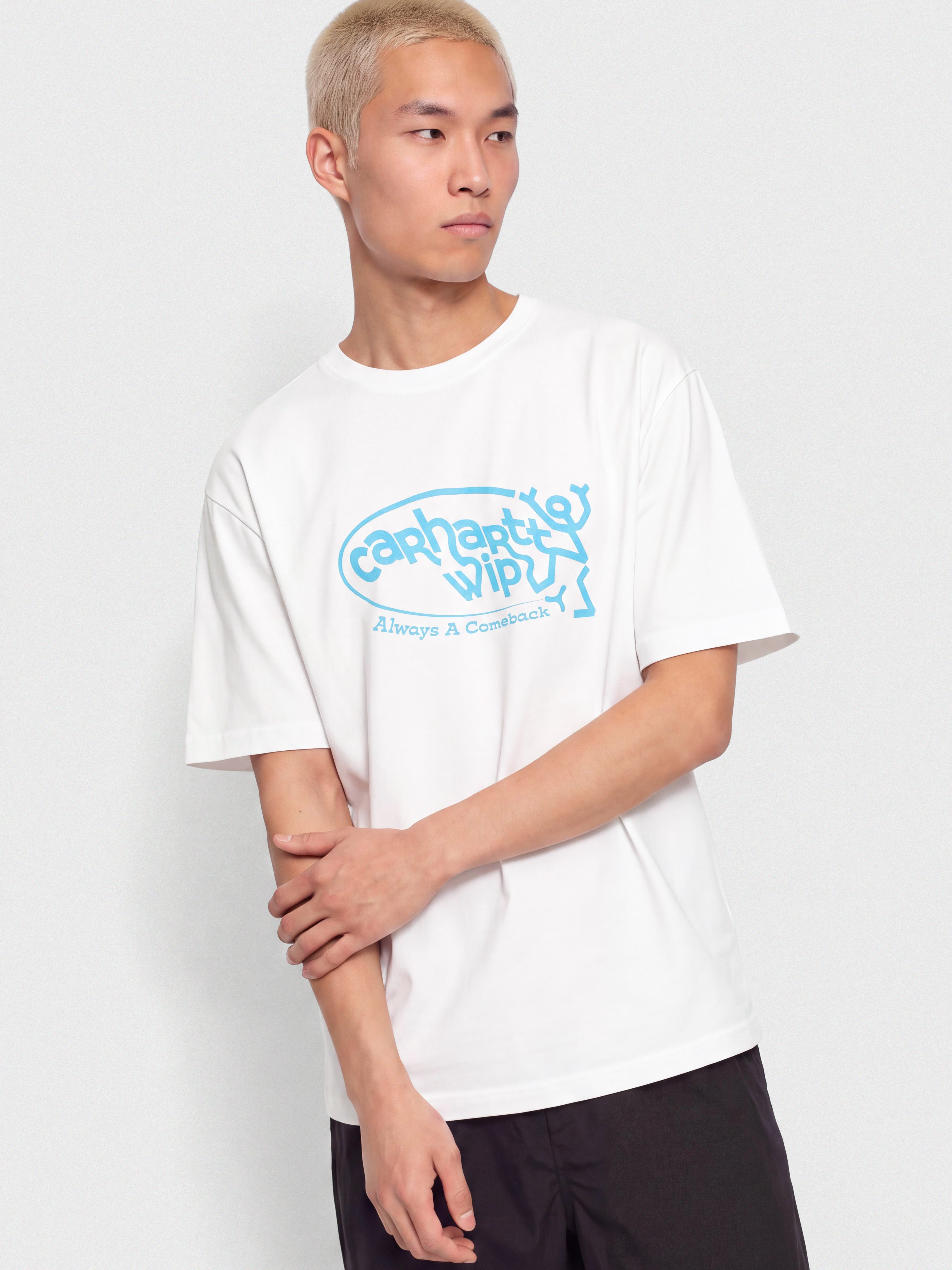 Tricou Carhartt WIP Always A Come Back (white)