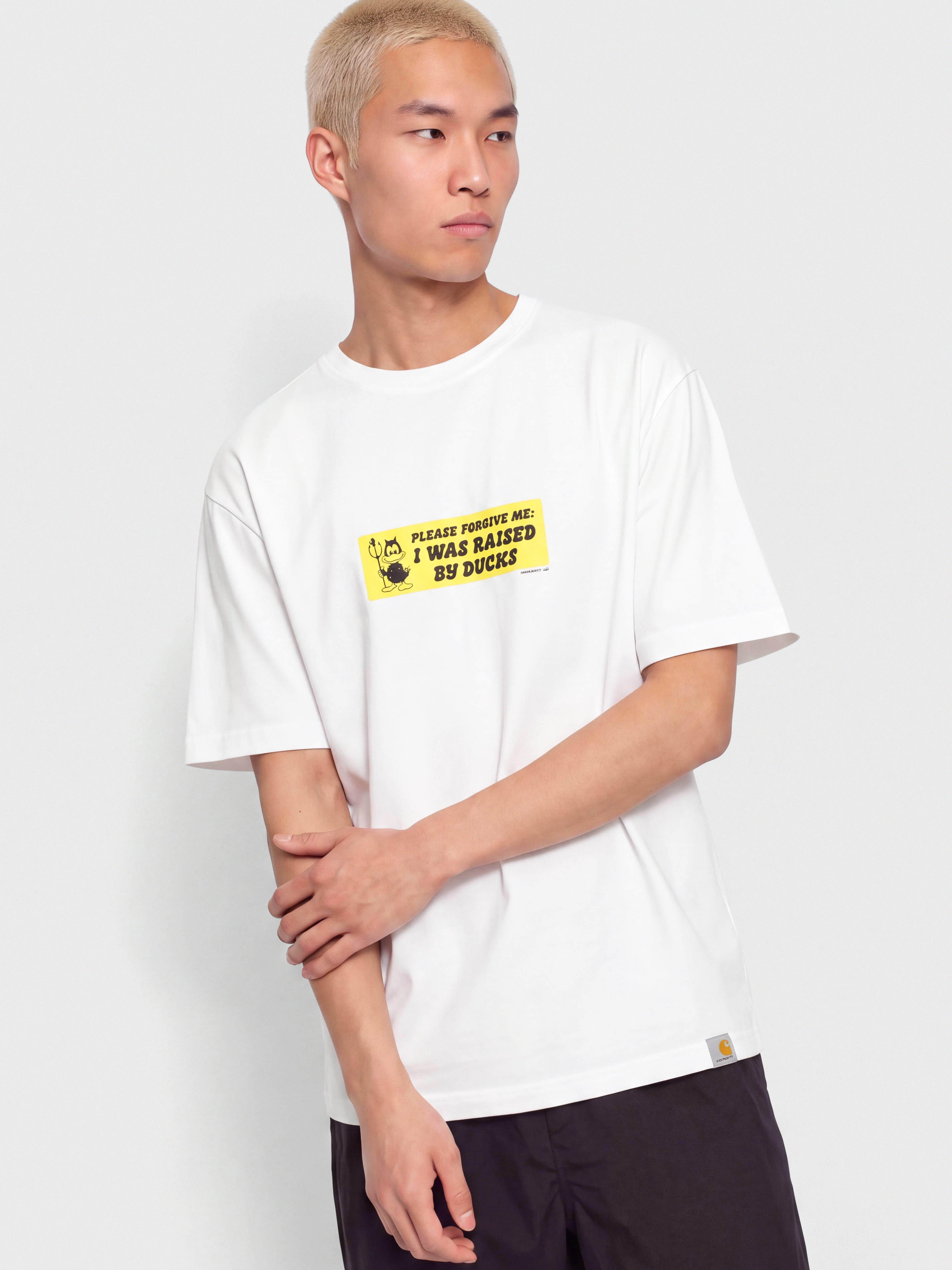 Tricou Carhartt WIP Bumper Stickers (white)