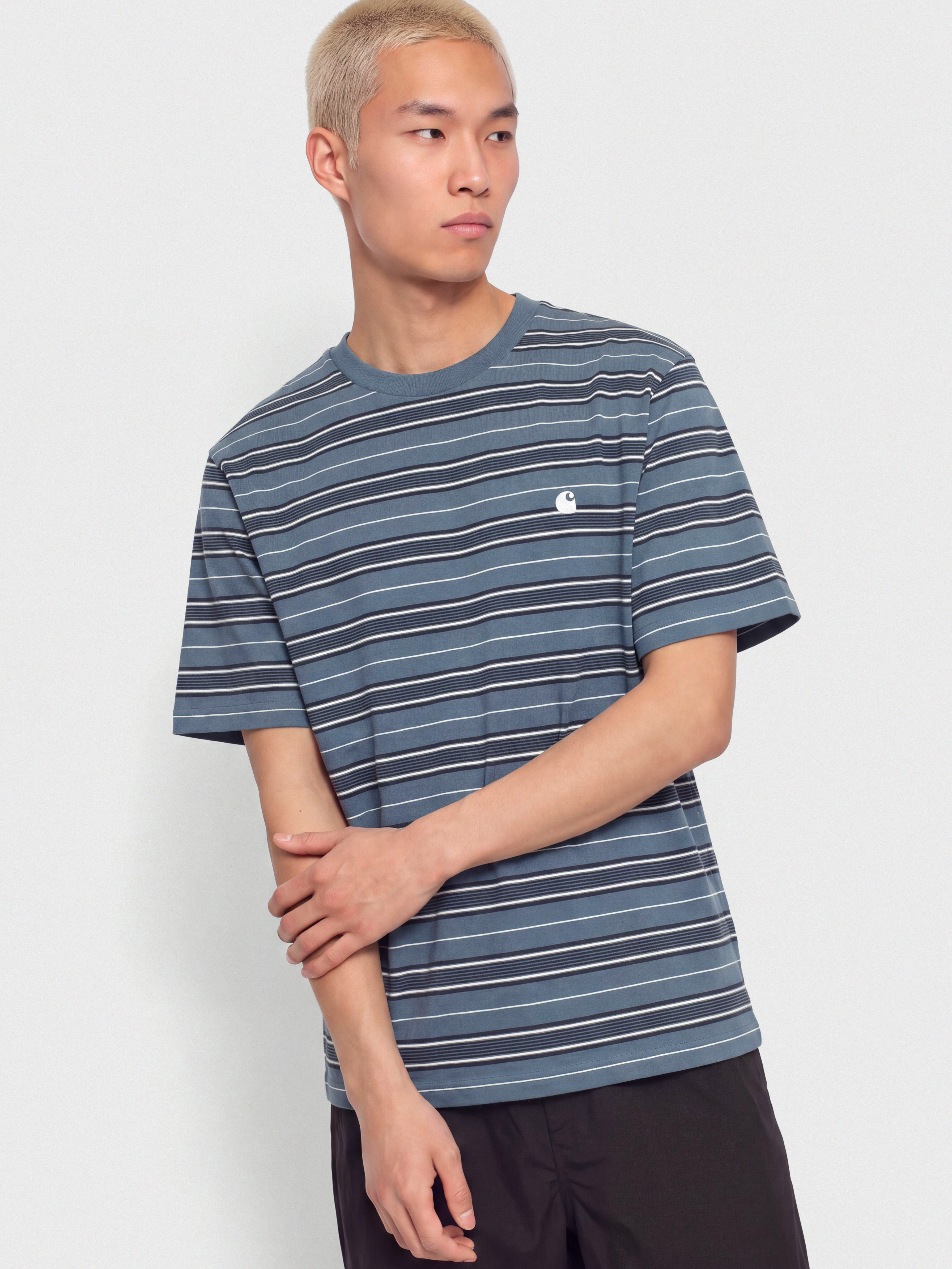 Tricou Carhartt WIP Bronson (bronson stripe icesheet)