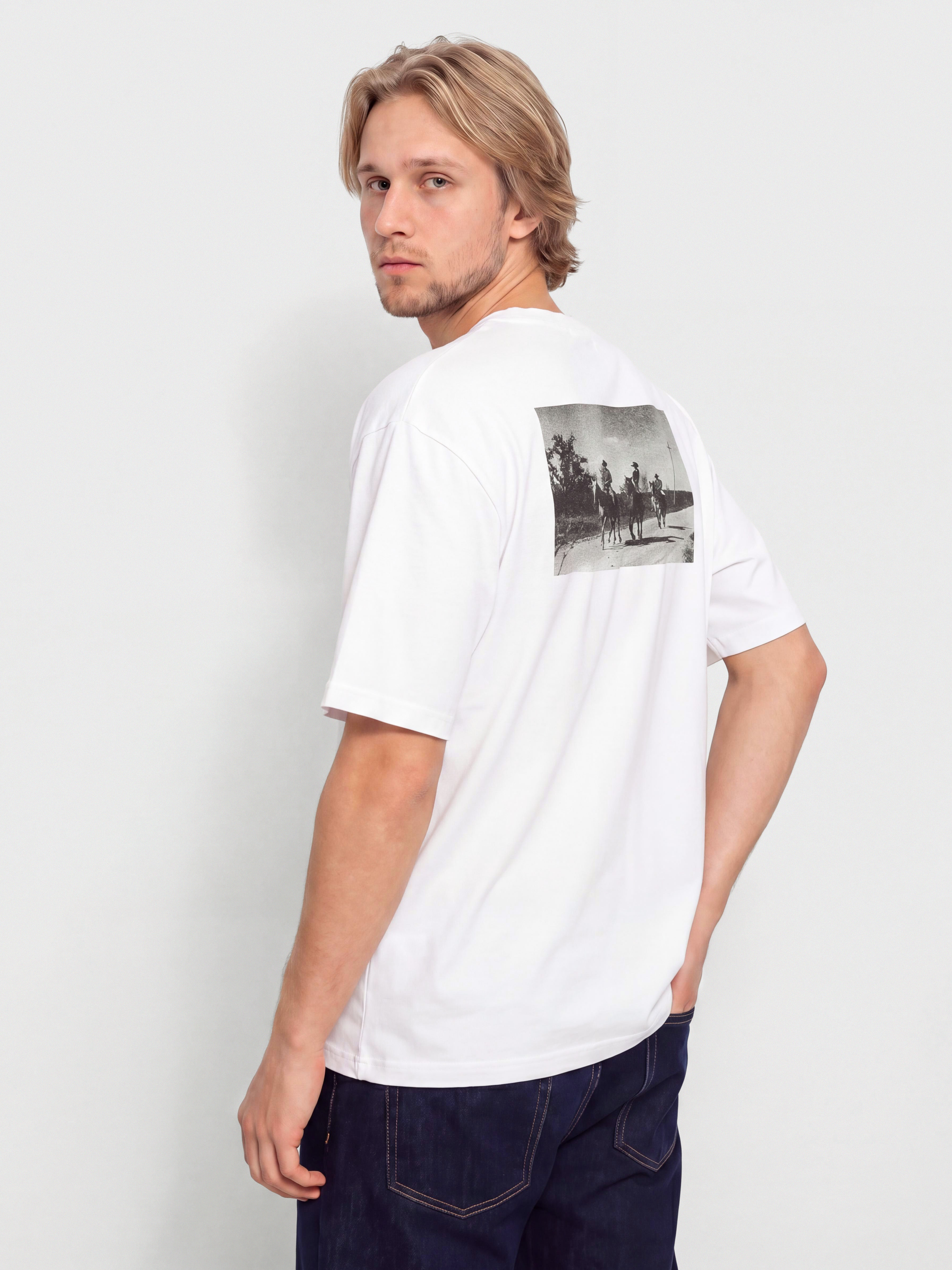 Tricou Dickies Millville (white)