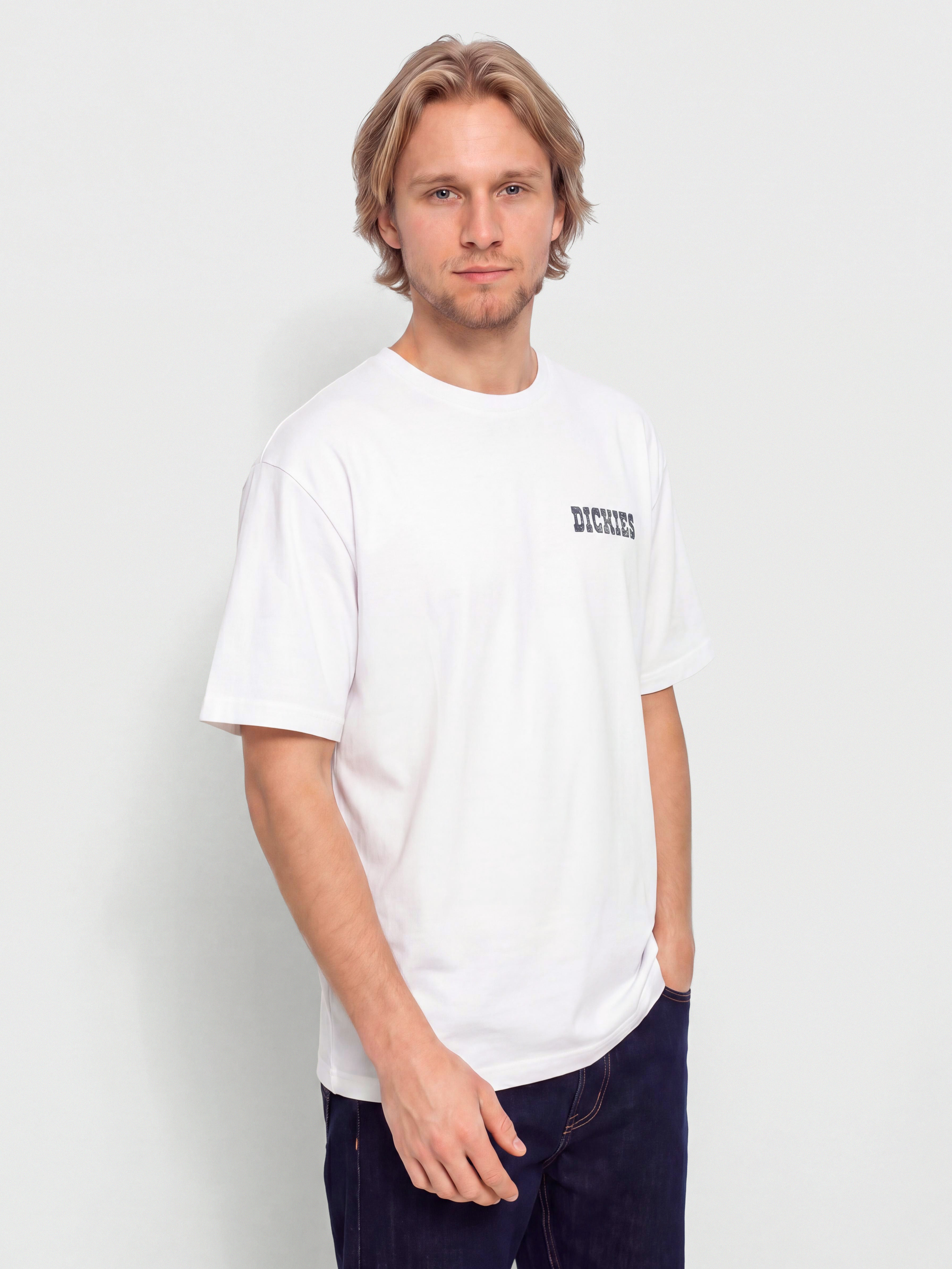 Tricou Dickies Plain City (white)