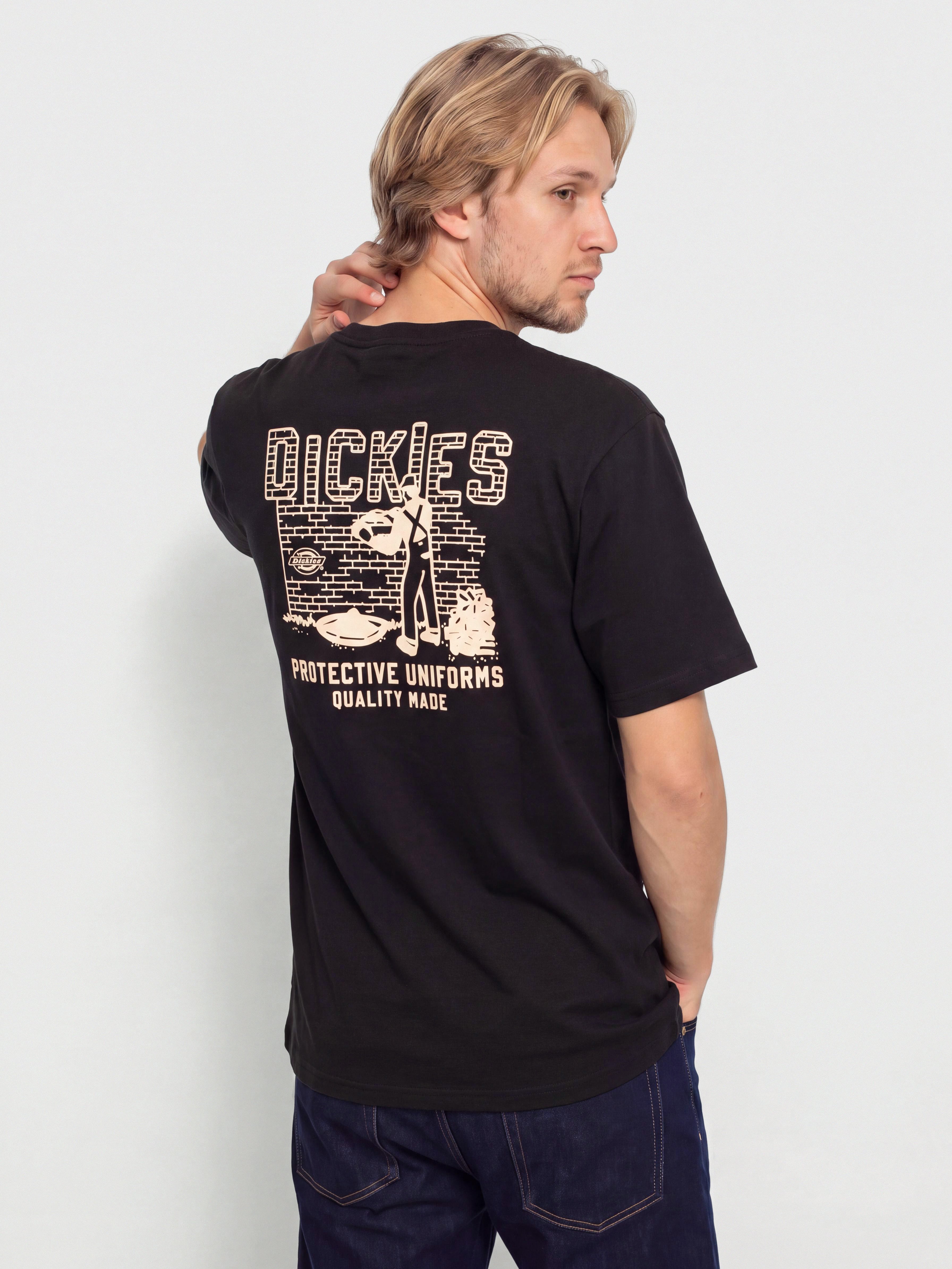 Tricou Dickies Bricklane (black)
