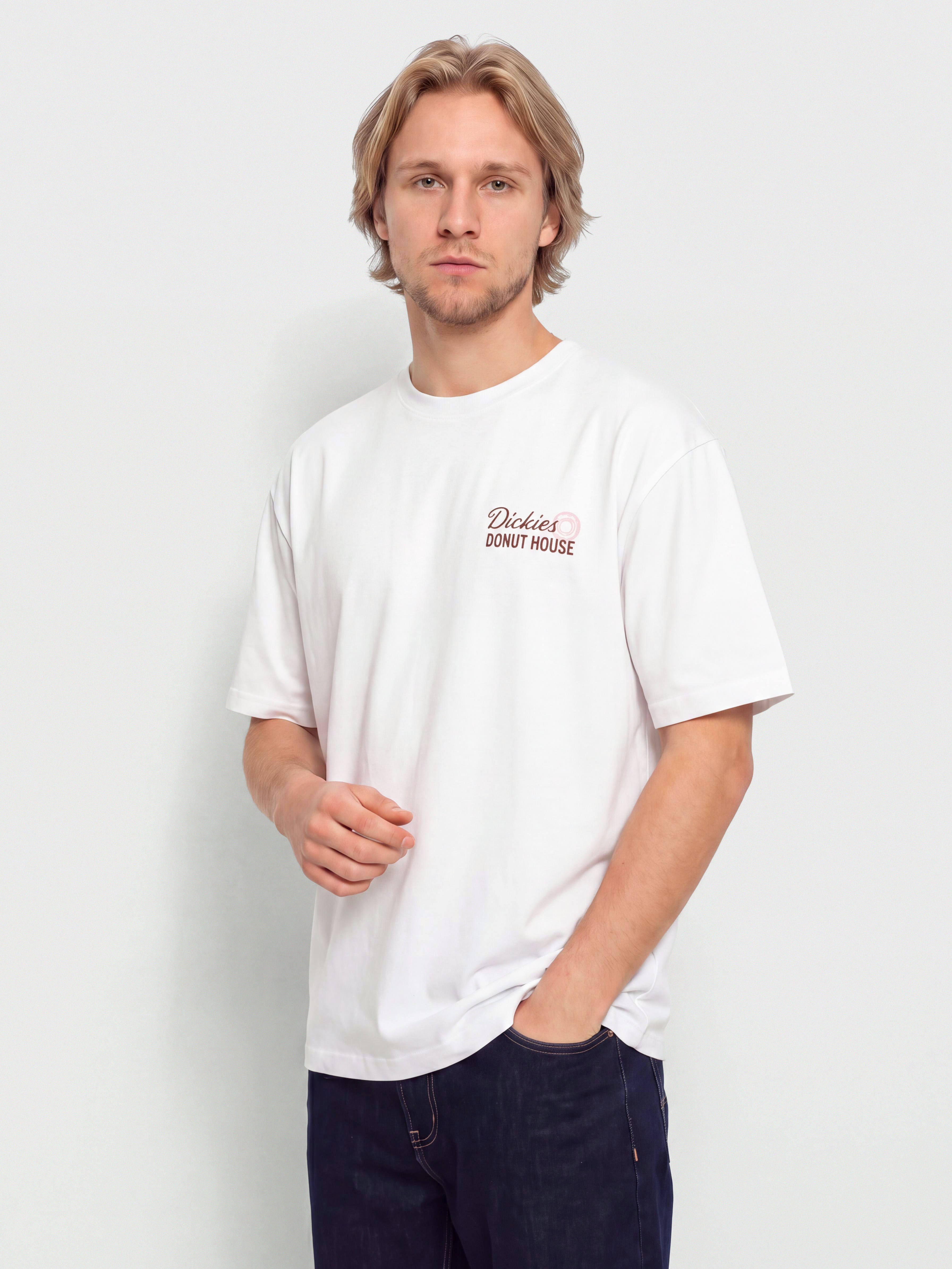 Tricou Dickies Donut House (white)