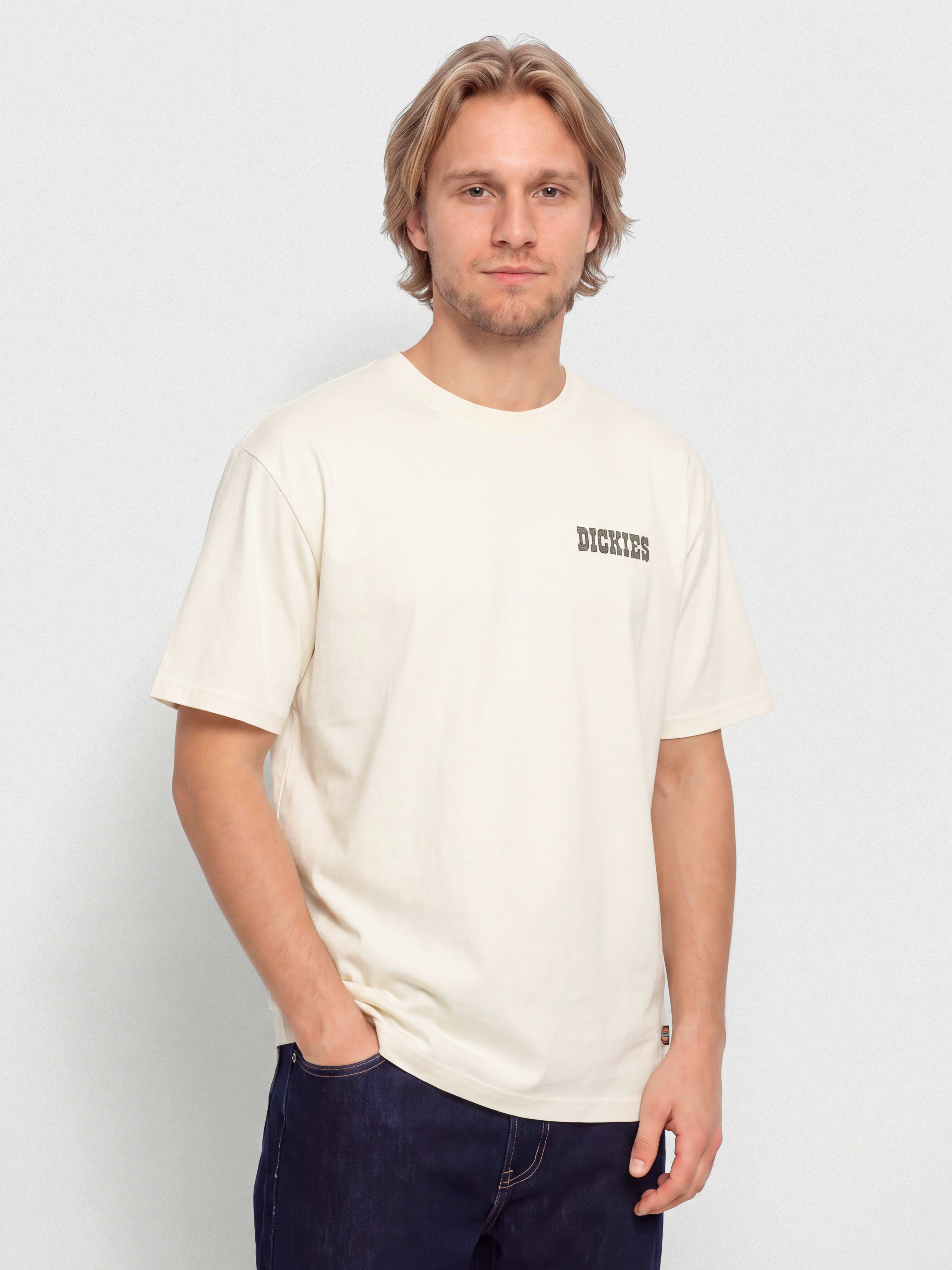 Tricou Dickies Buchtell (egret)