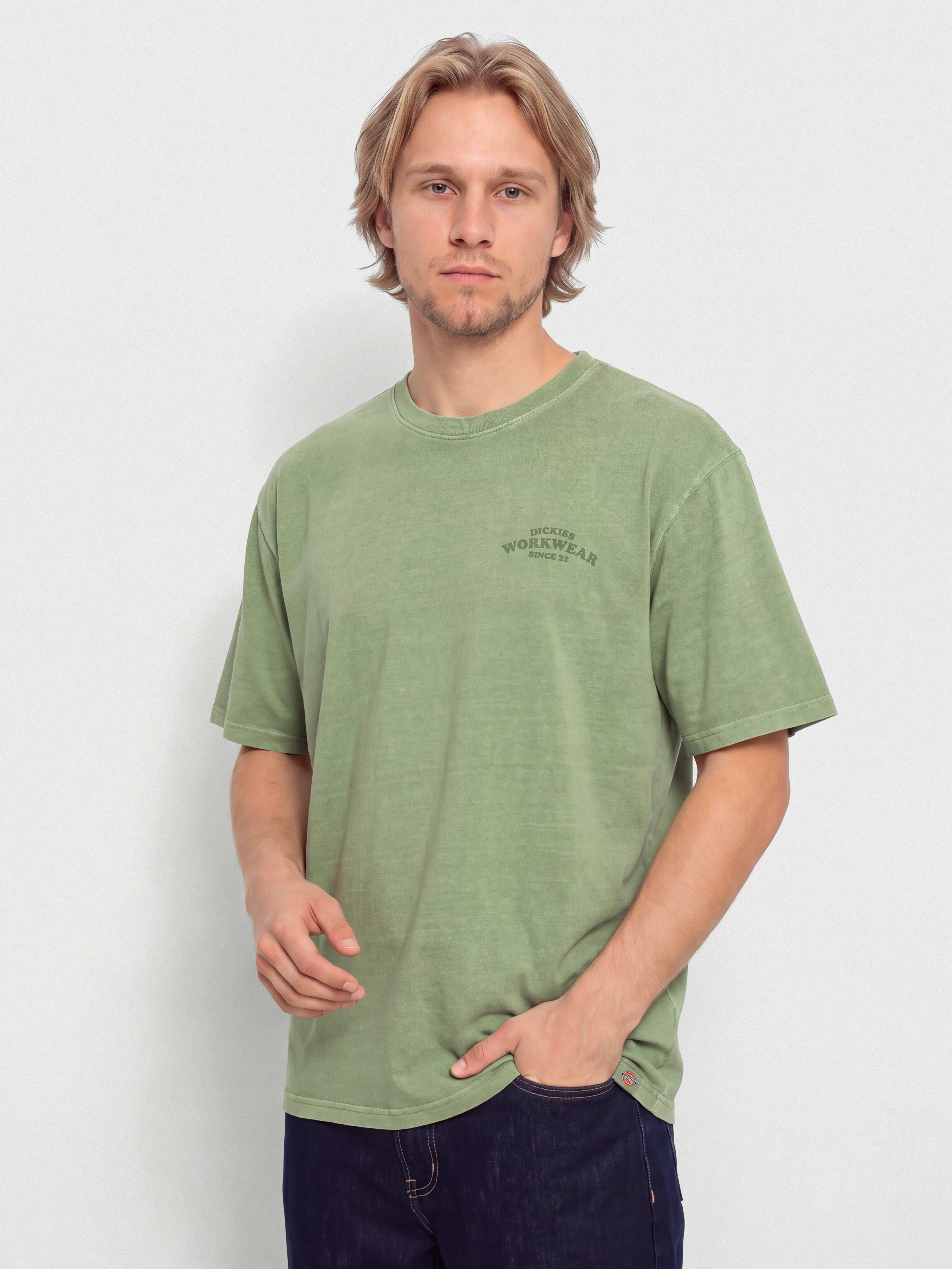 Tricou Dickies Christiana (sea spray)