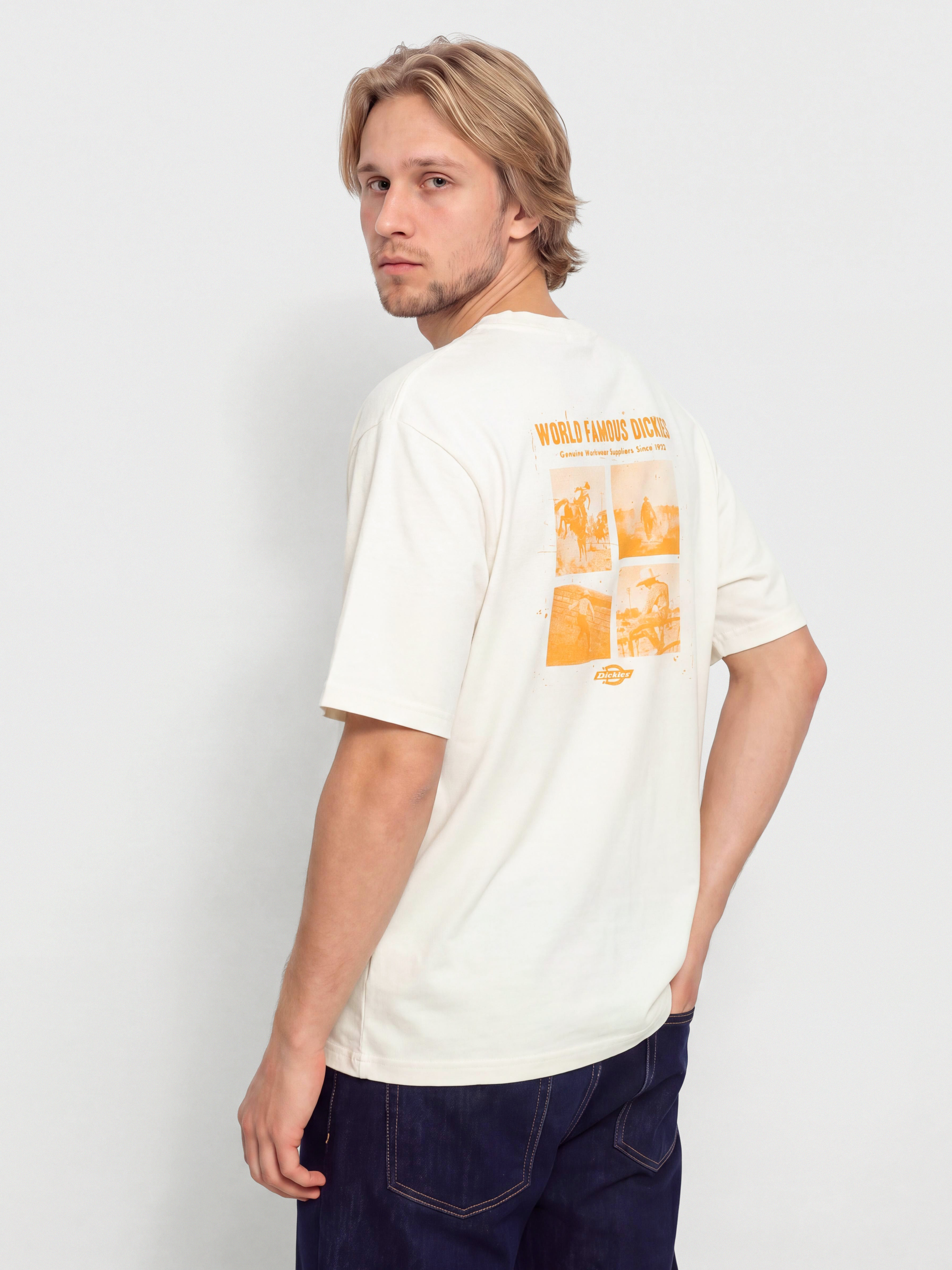 Tricou Dickies Wolfhurst (egret)