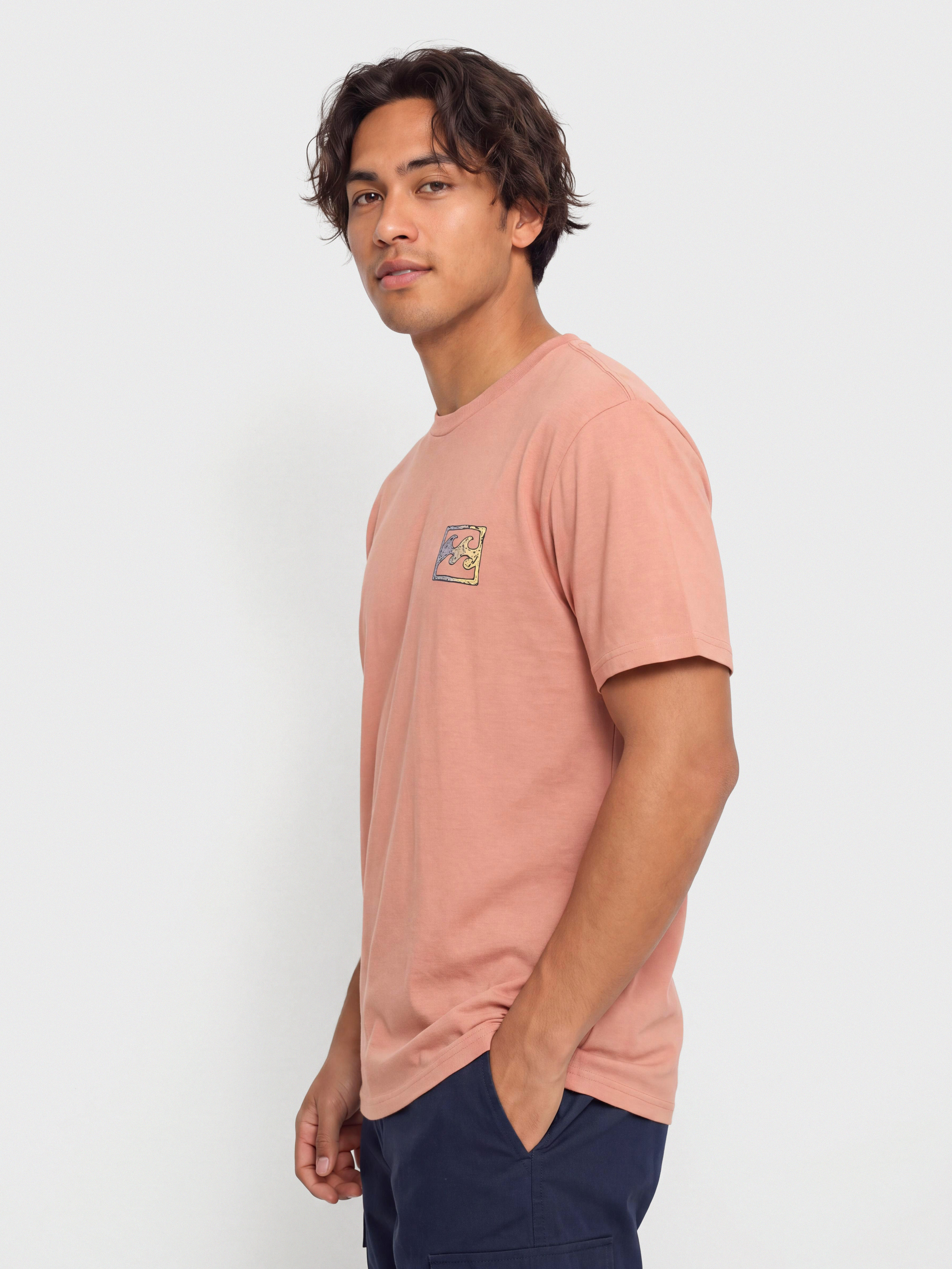 Tricou Billabong Crayon Wave (dusty rose)