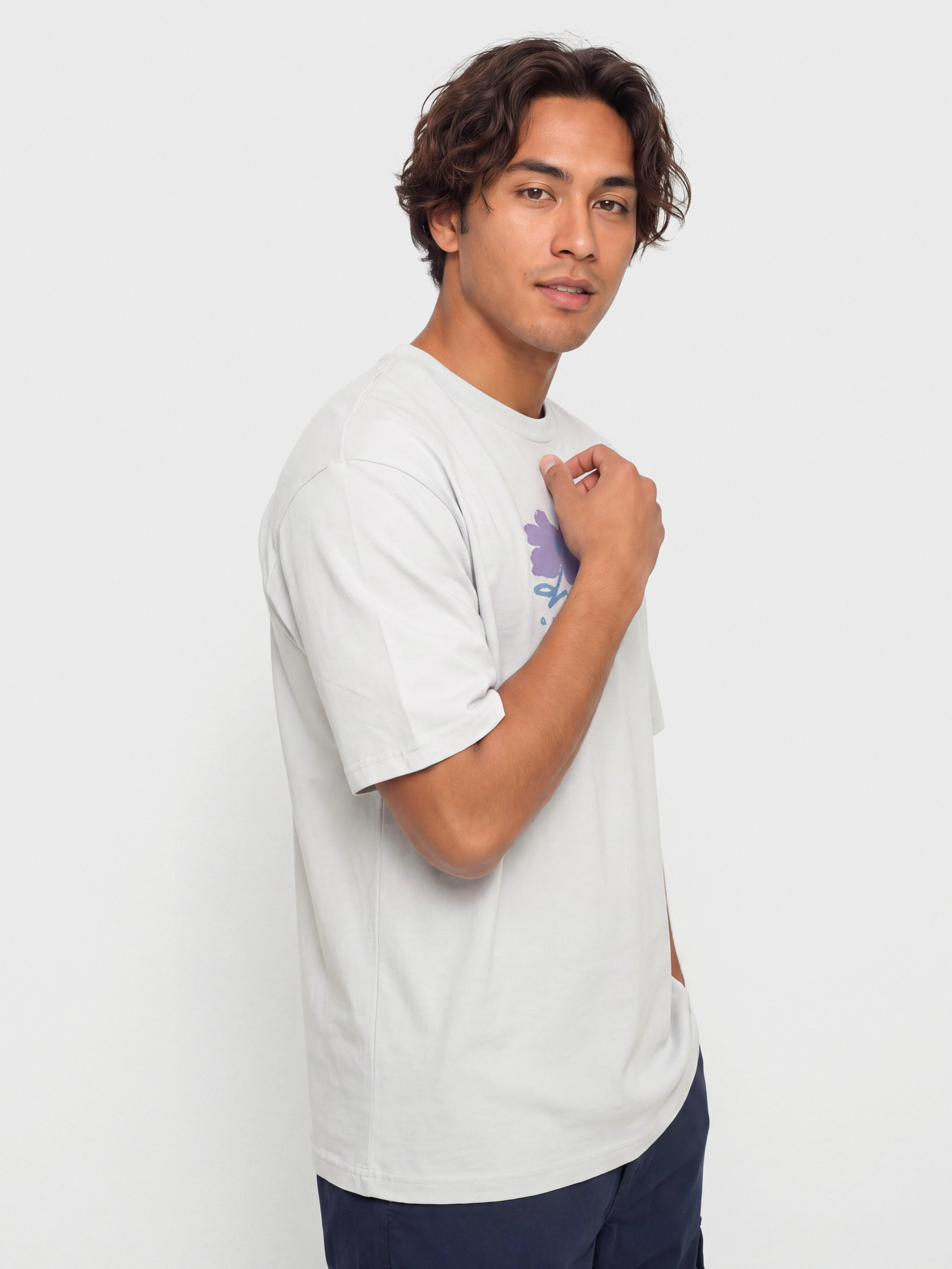 Tricou Quiksilver Structured Flower (micro chip)