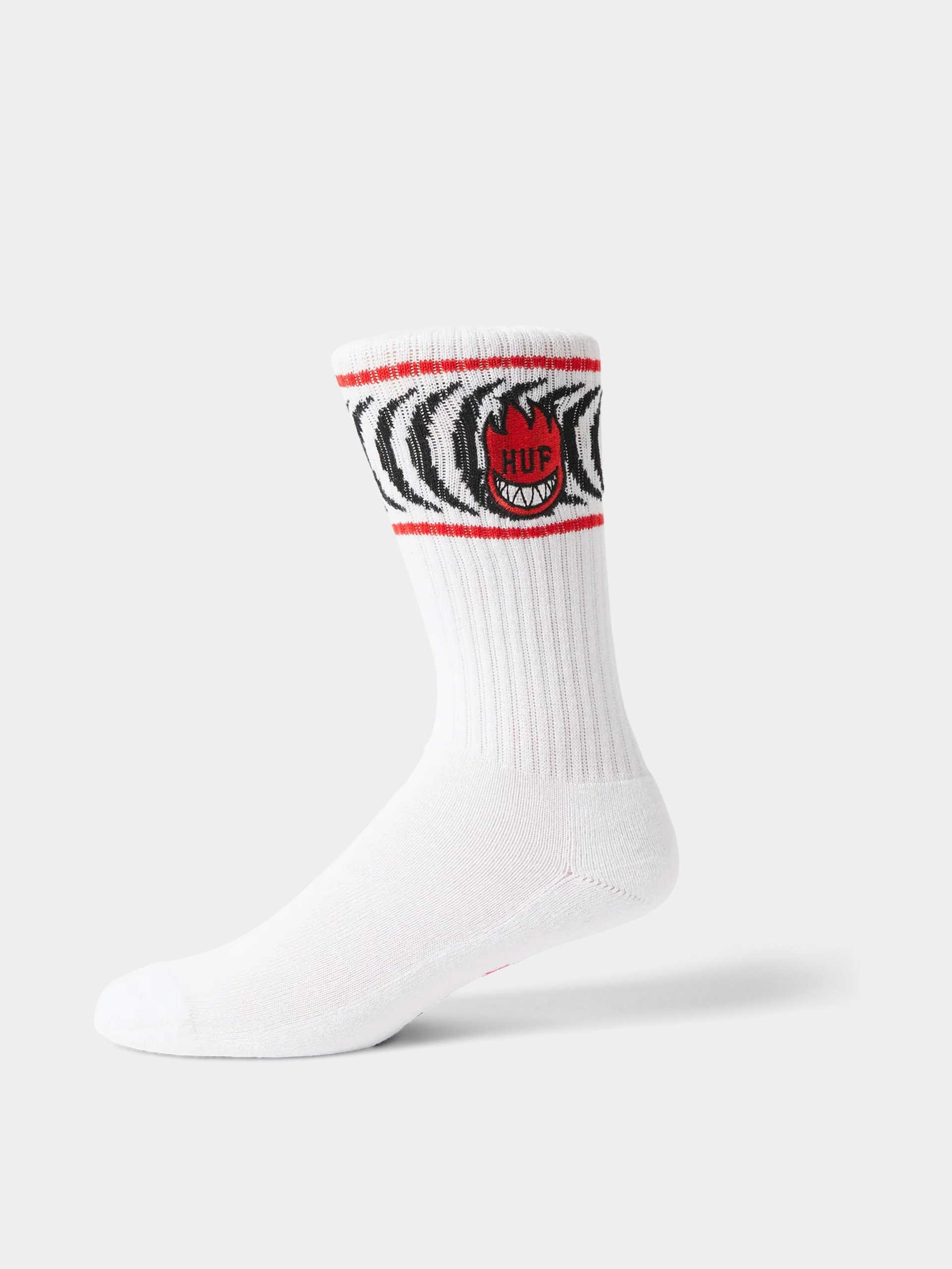 Șosete HUF X Spitfire Spiral (white)