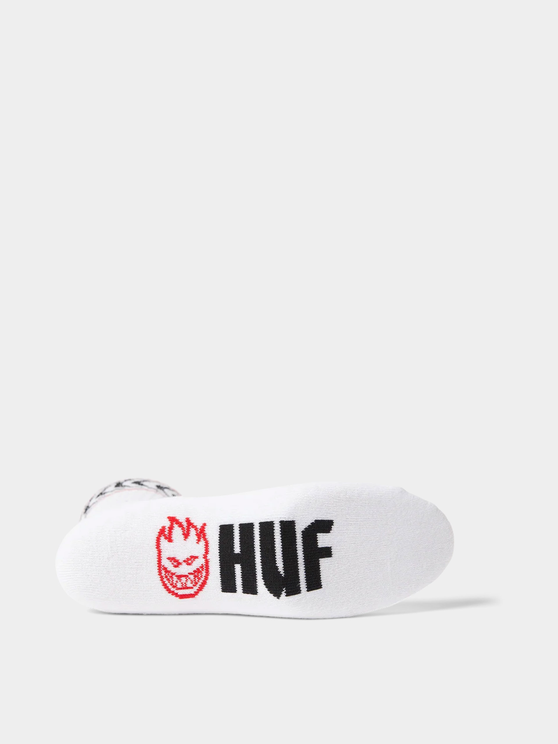 Șosete HUF X Spitfire Spiral (white)