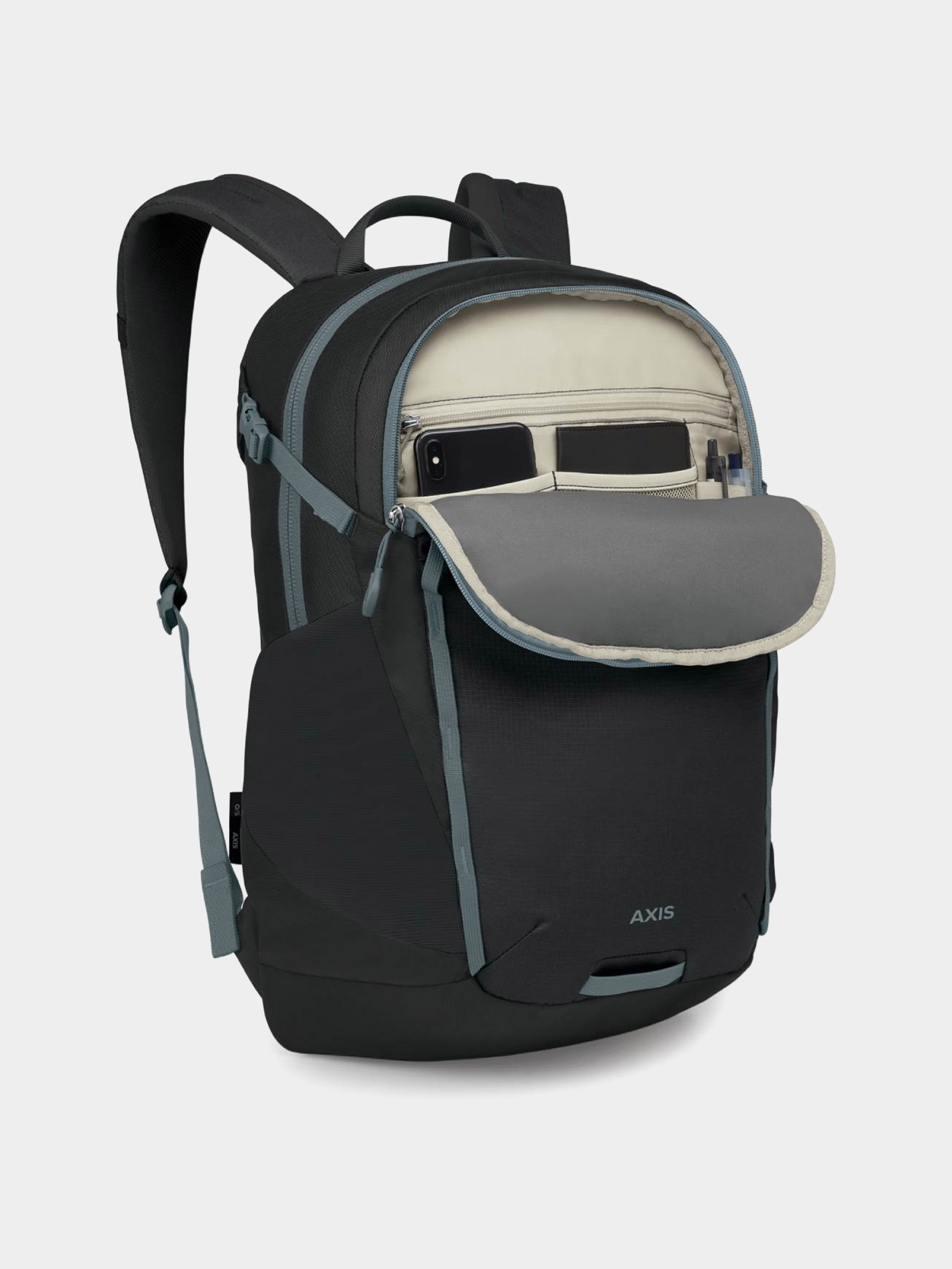 Rucsac Osprey Axis (black/shale grey)