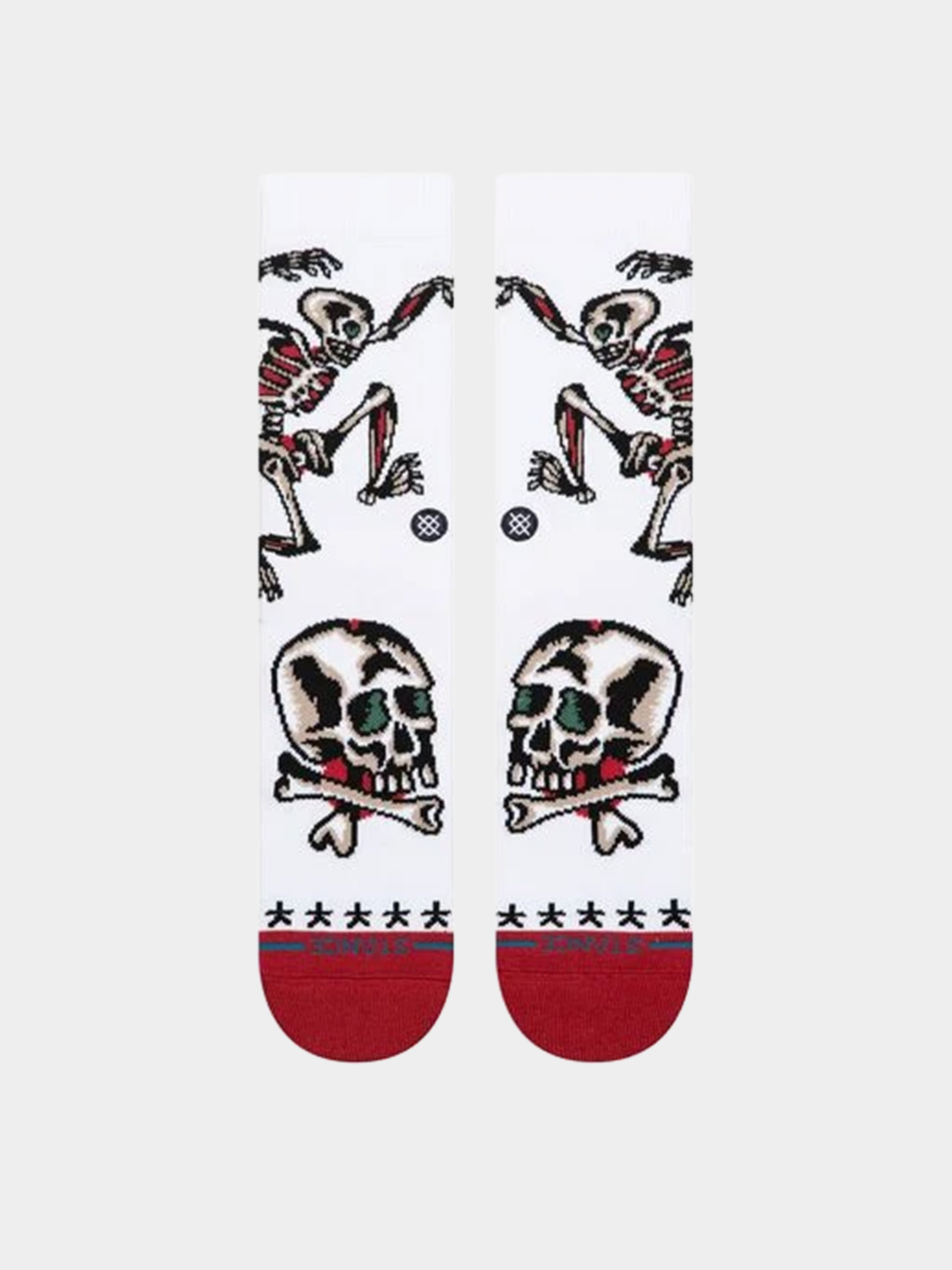 Șosete Stance Skeleton Crew (white)