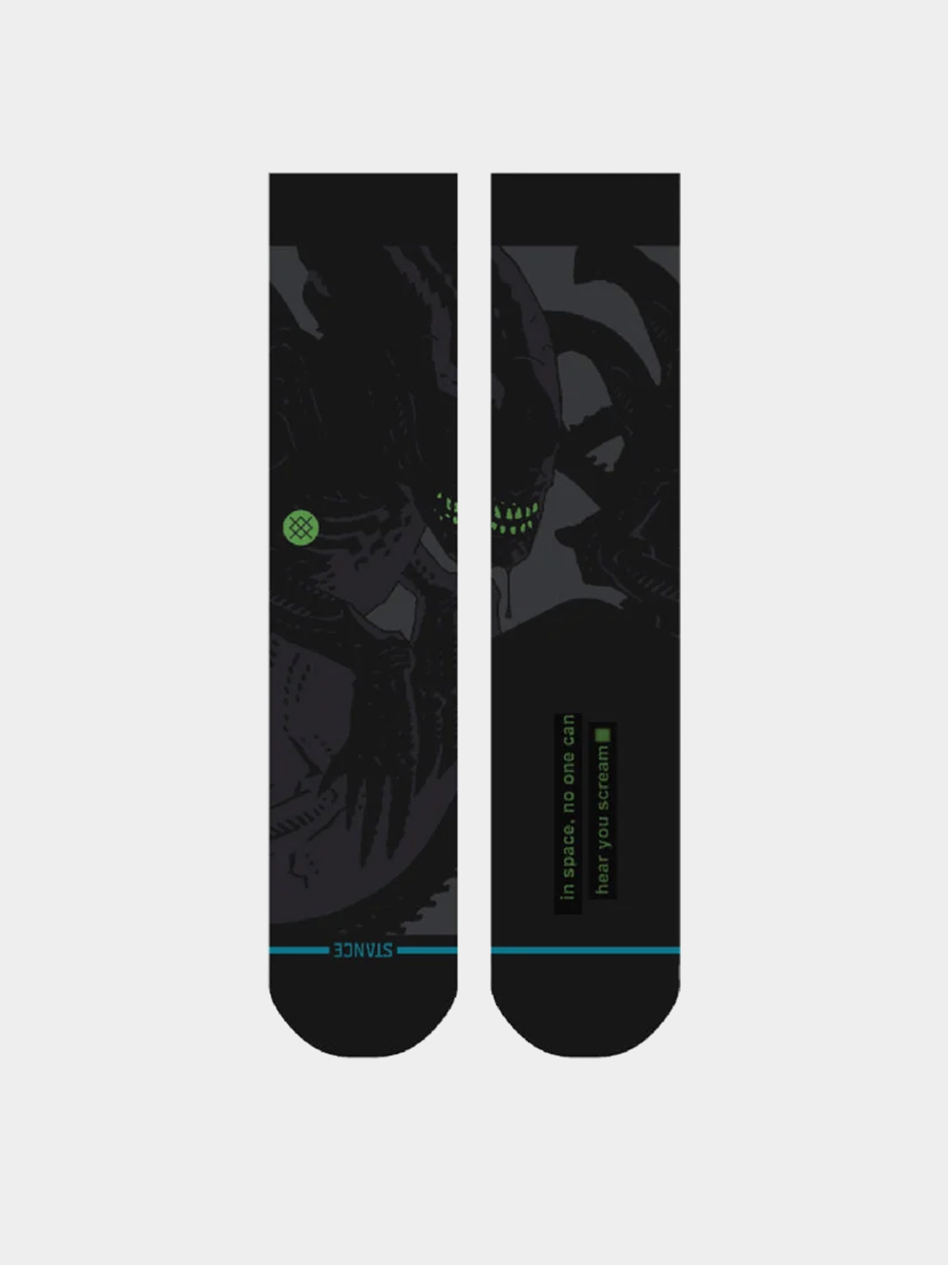 Șosete Stance Alien Crew (black)