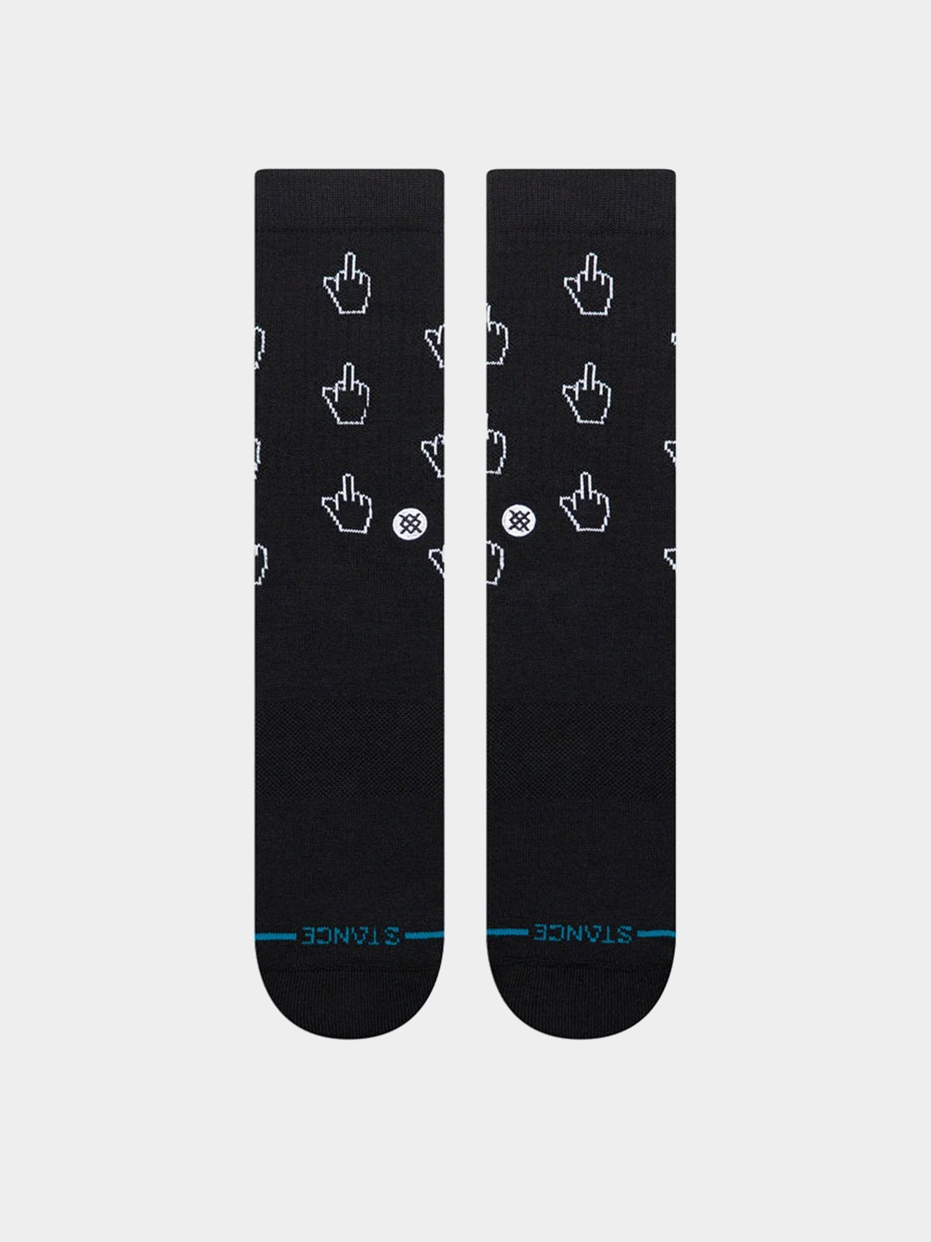 Șosete Stance Cursor Crew (black)