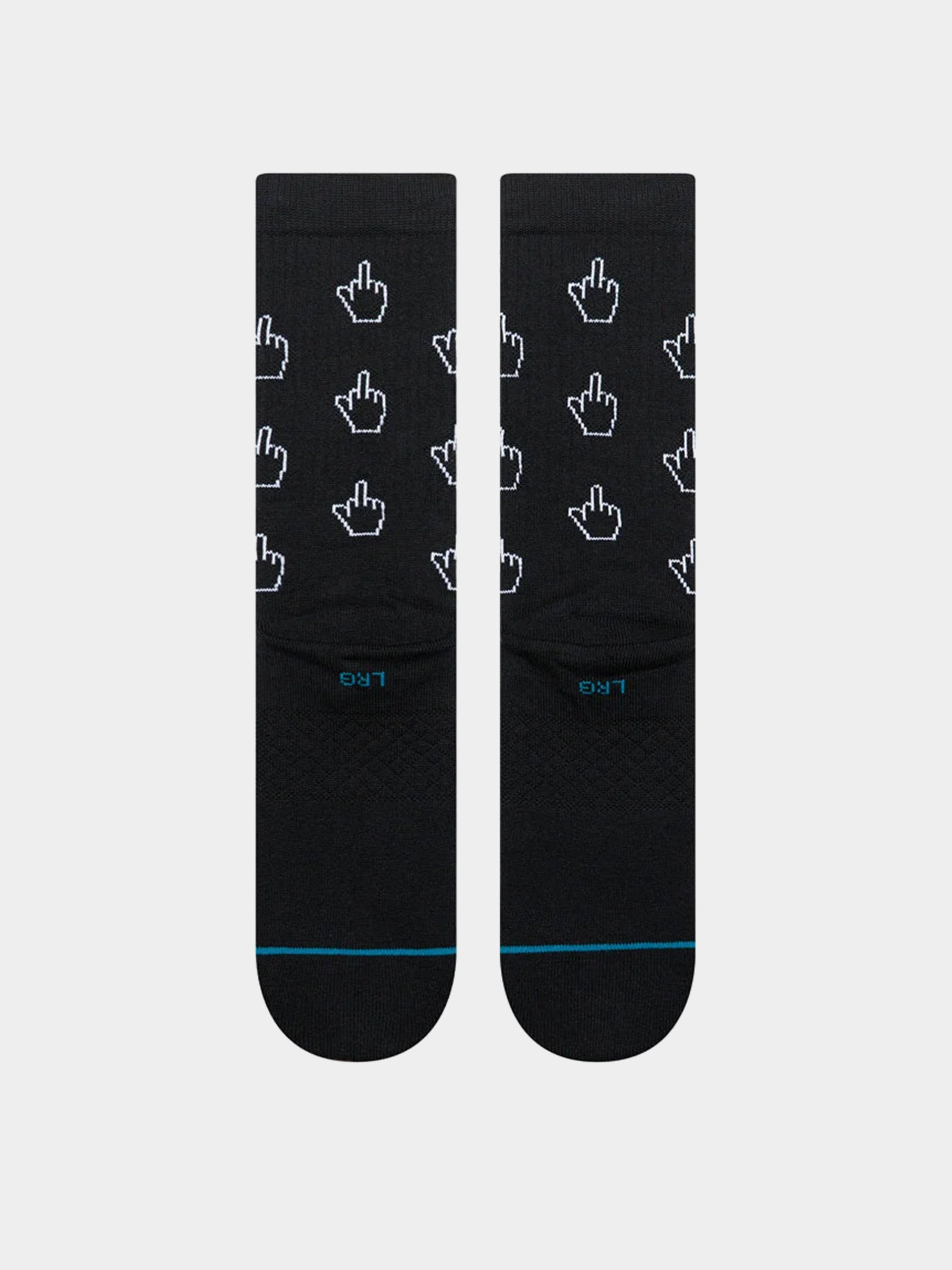 Șosete Stance Cursor Crew (black)