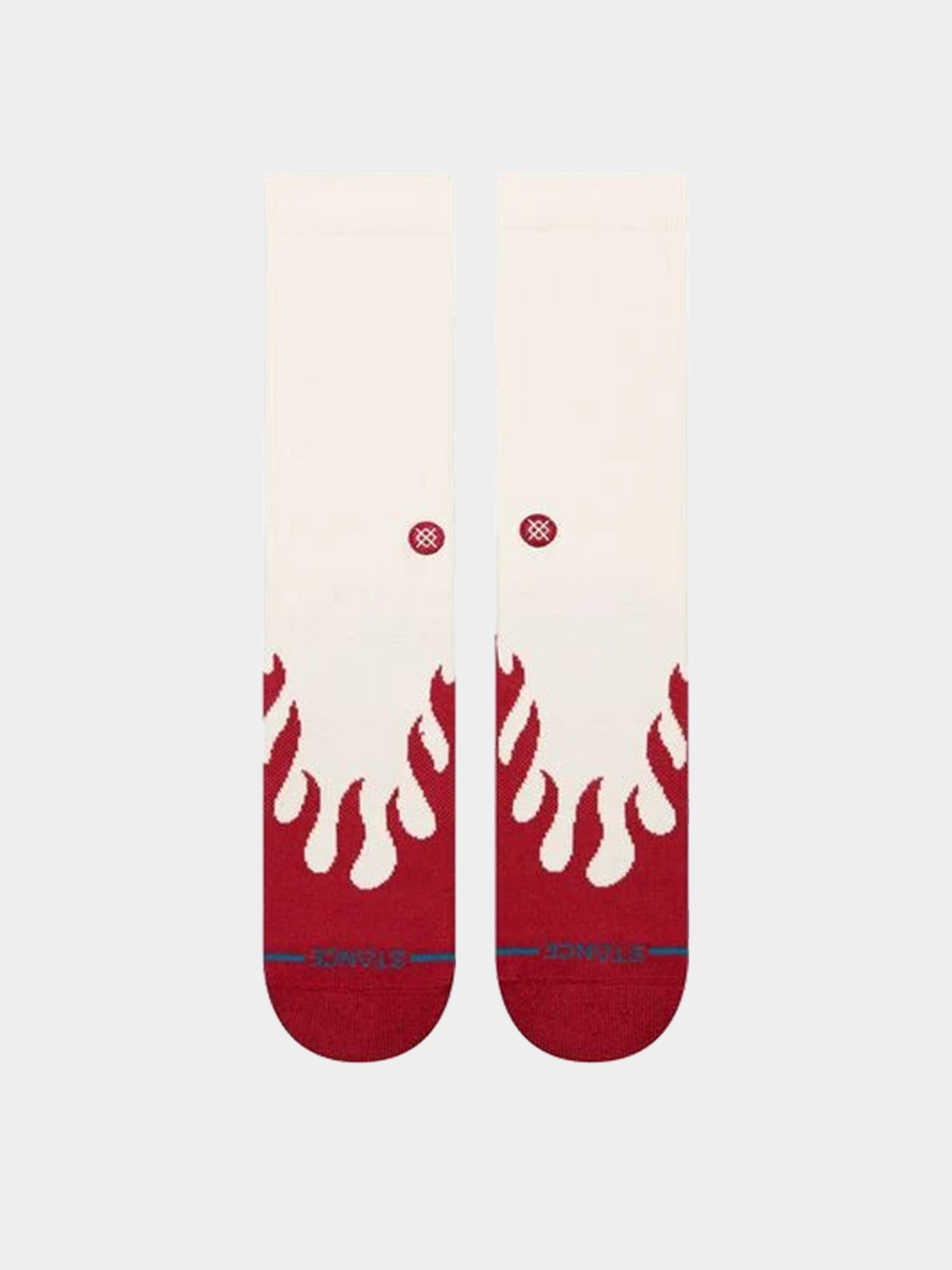 Șosete Stance Heating Up Crew (red)