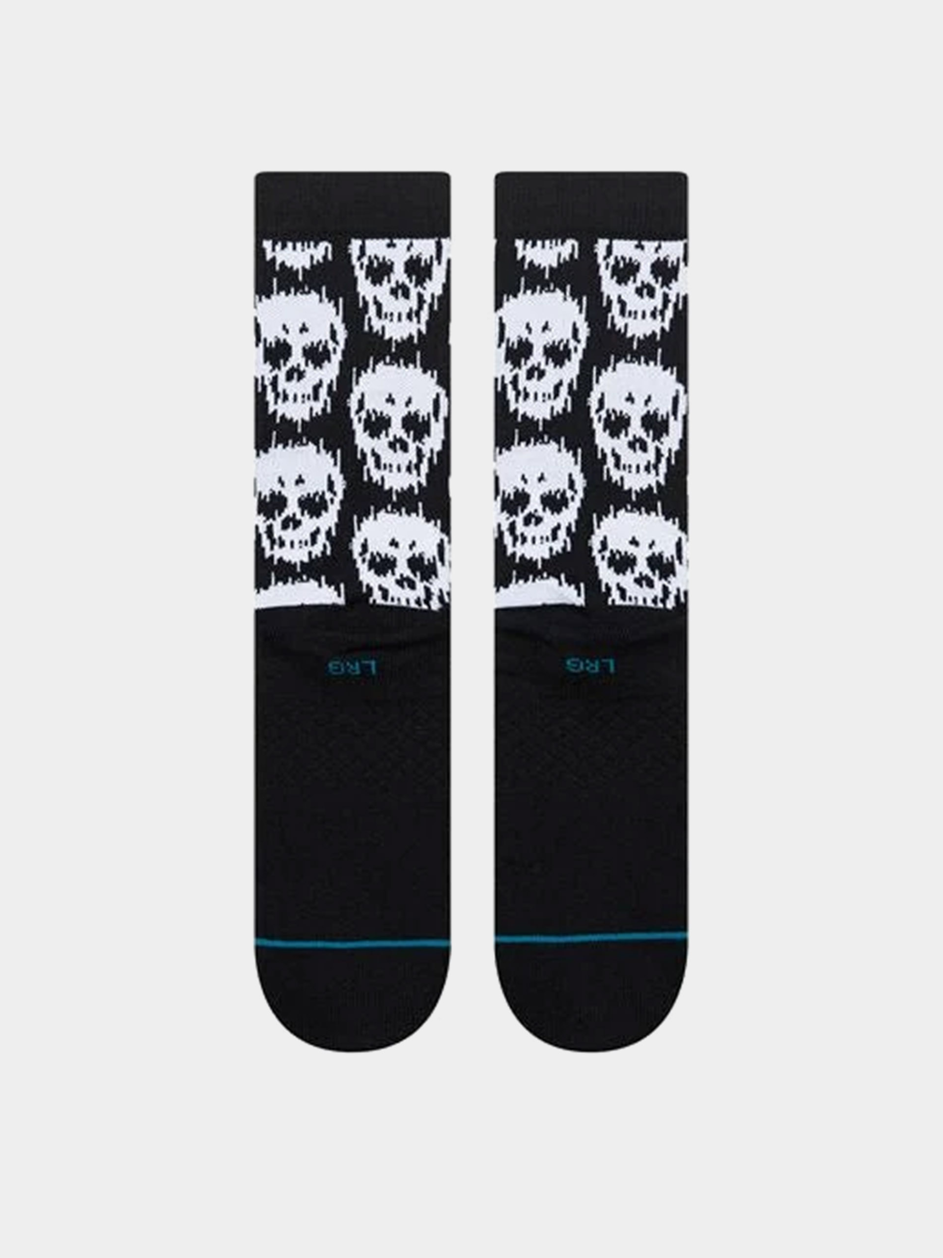 Șosete Stance Static Skull Crew (black)