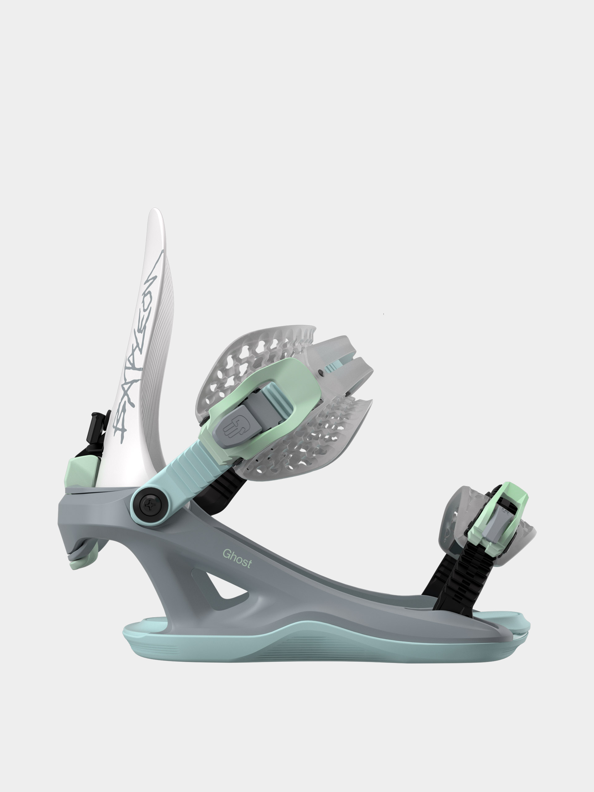 Pentru femei Legături pentru snowboard Bataleon Ghost Fase (gray pistachio)