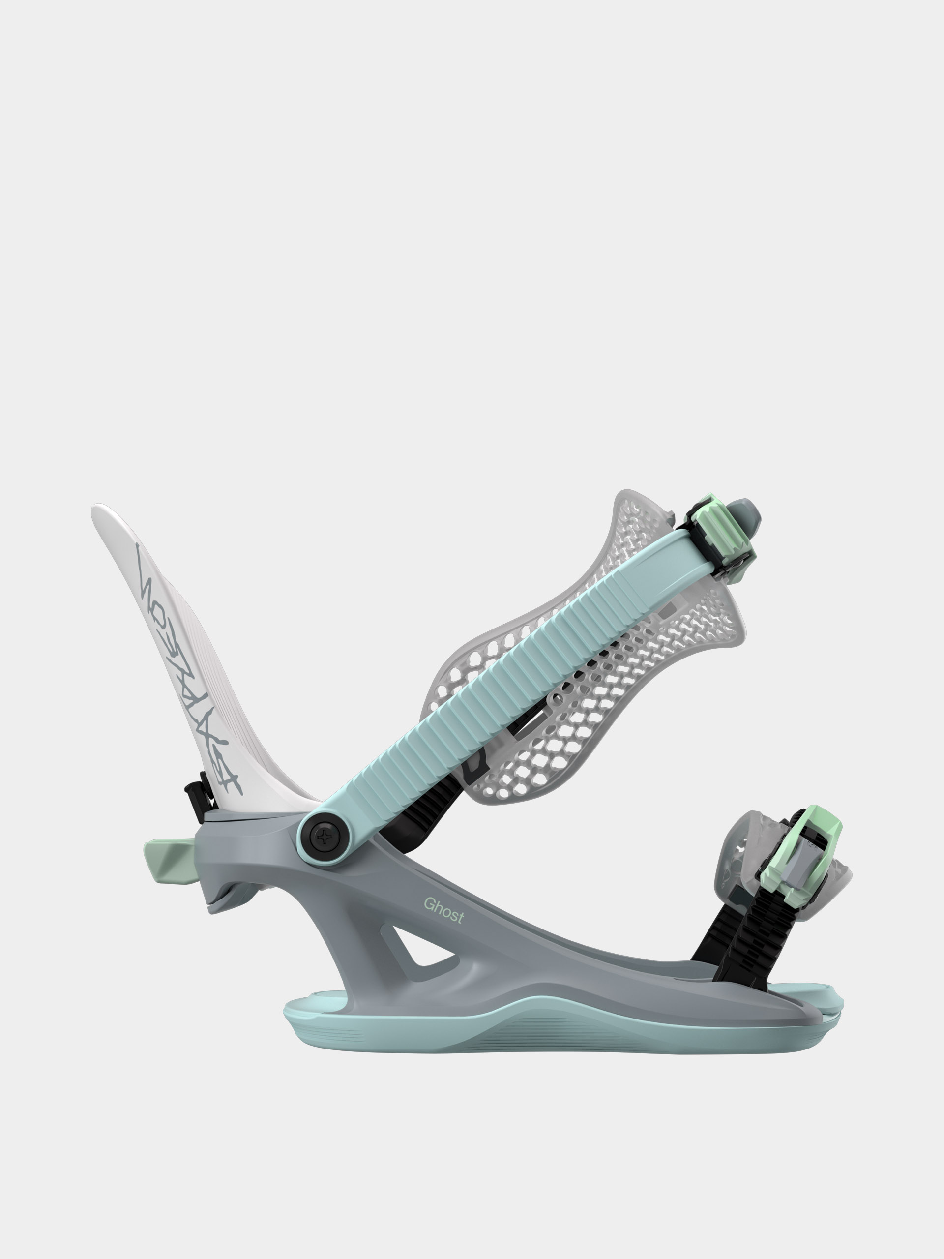 Pentru femei Legături pentru snowboard Bataleon Ghost Fase (gray pistachio)