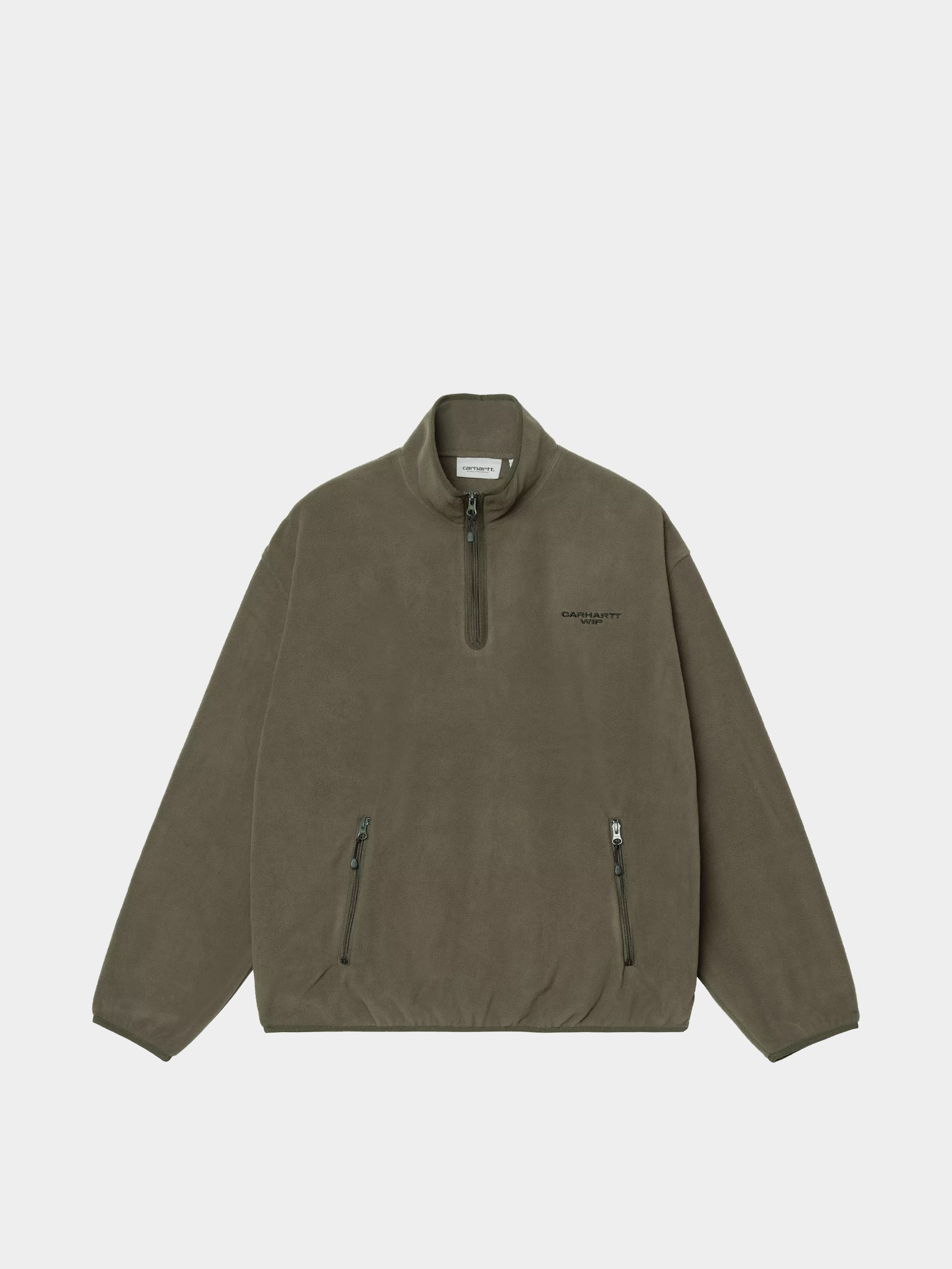 Pentru bărbați Hanorac din fleece Carhartt WIP Edmore Half Zip (cypress/black)