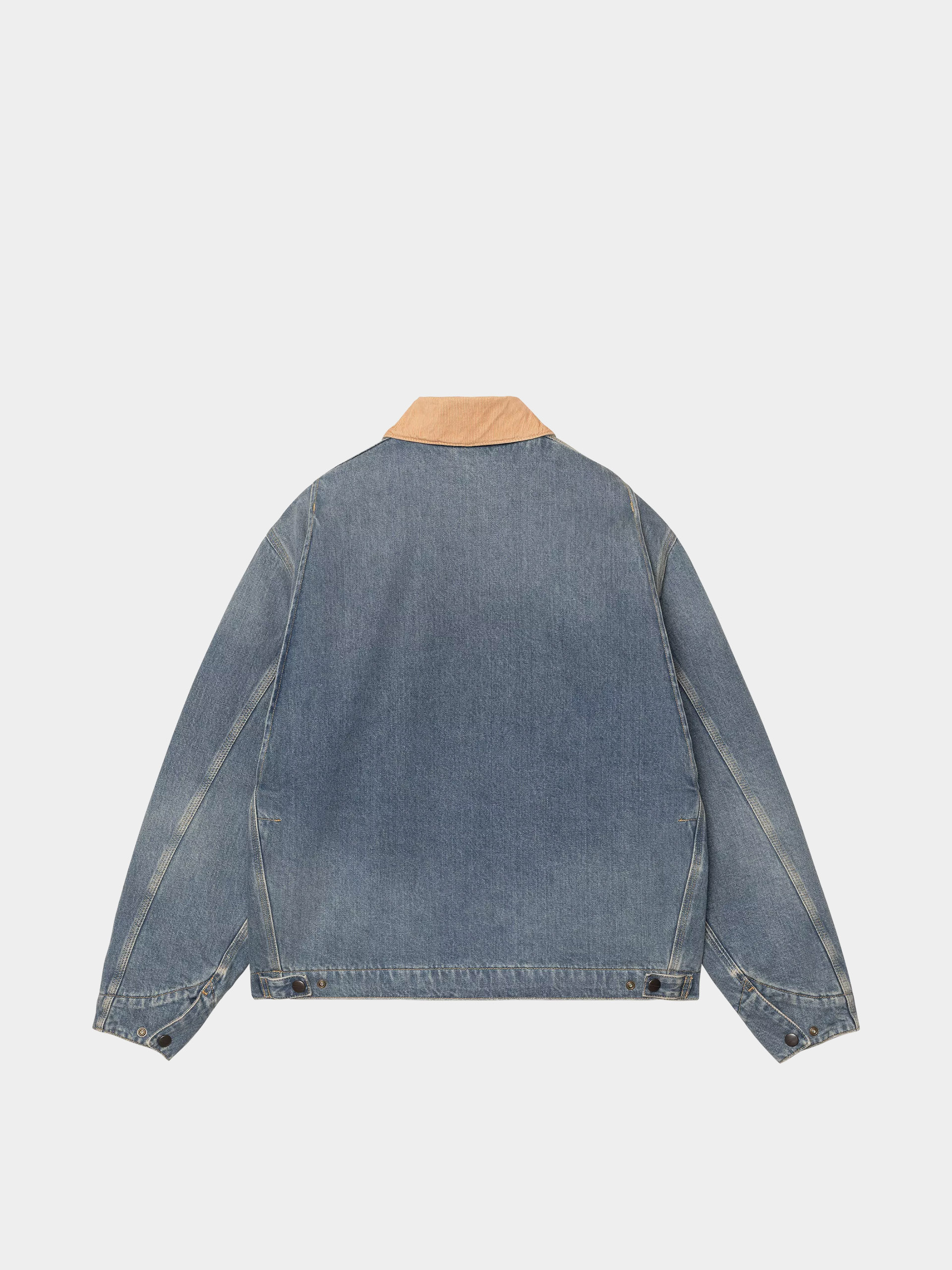 Geacă Carhartt WIP OG Detroit (blue/dusty h brown/old used wash)