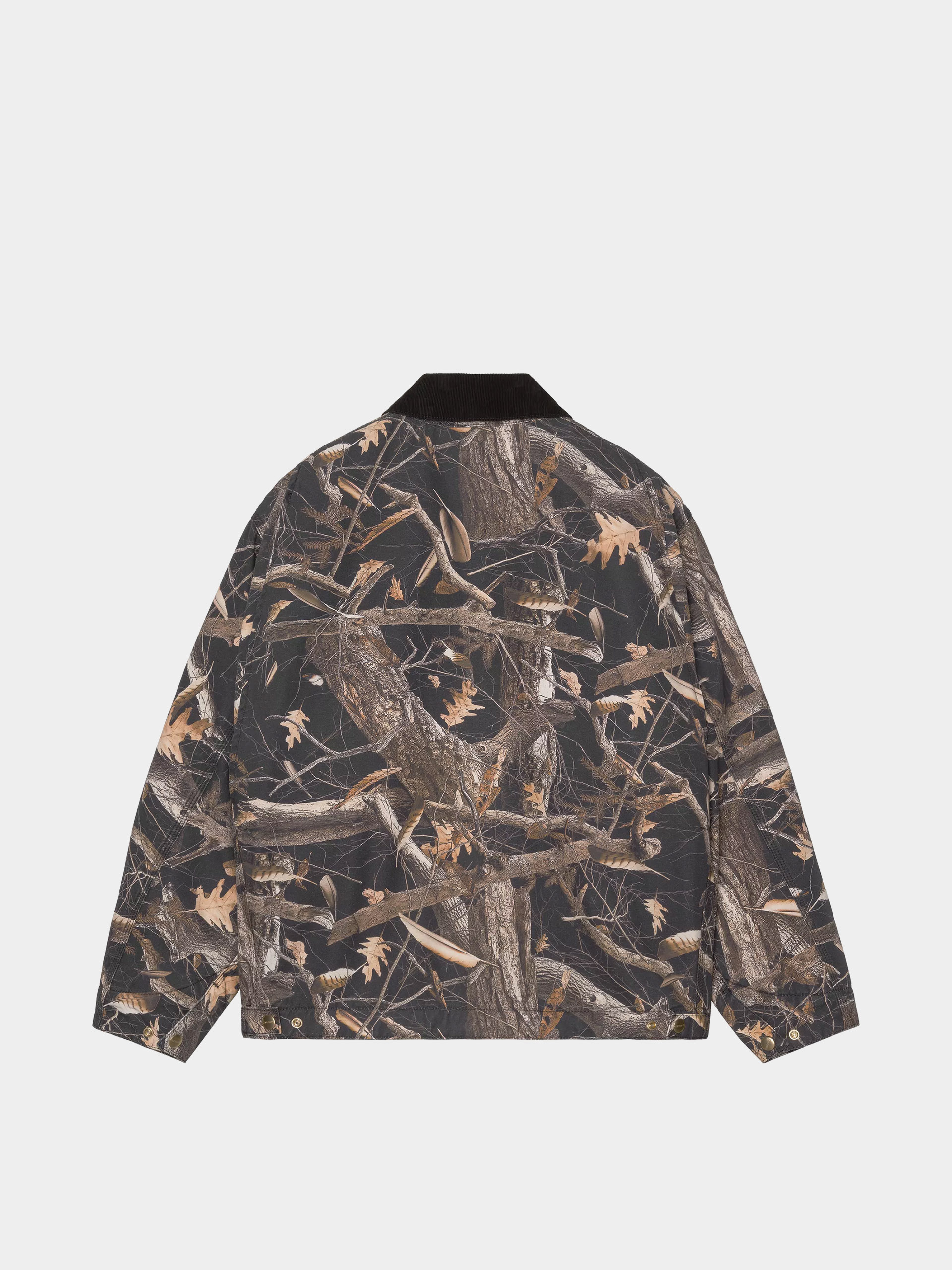 Geacă Carhartt WIP OG Detroit (camo feather tree black/black/heavy stone wash)