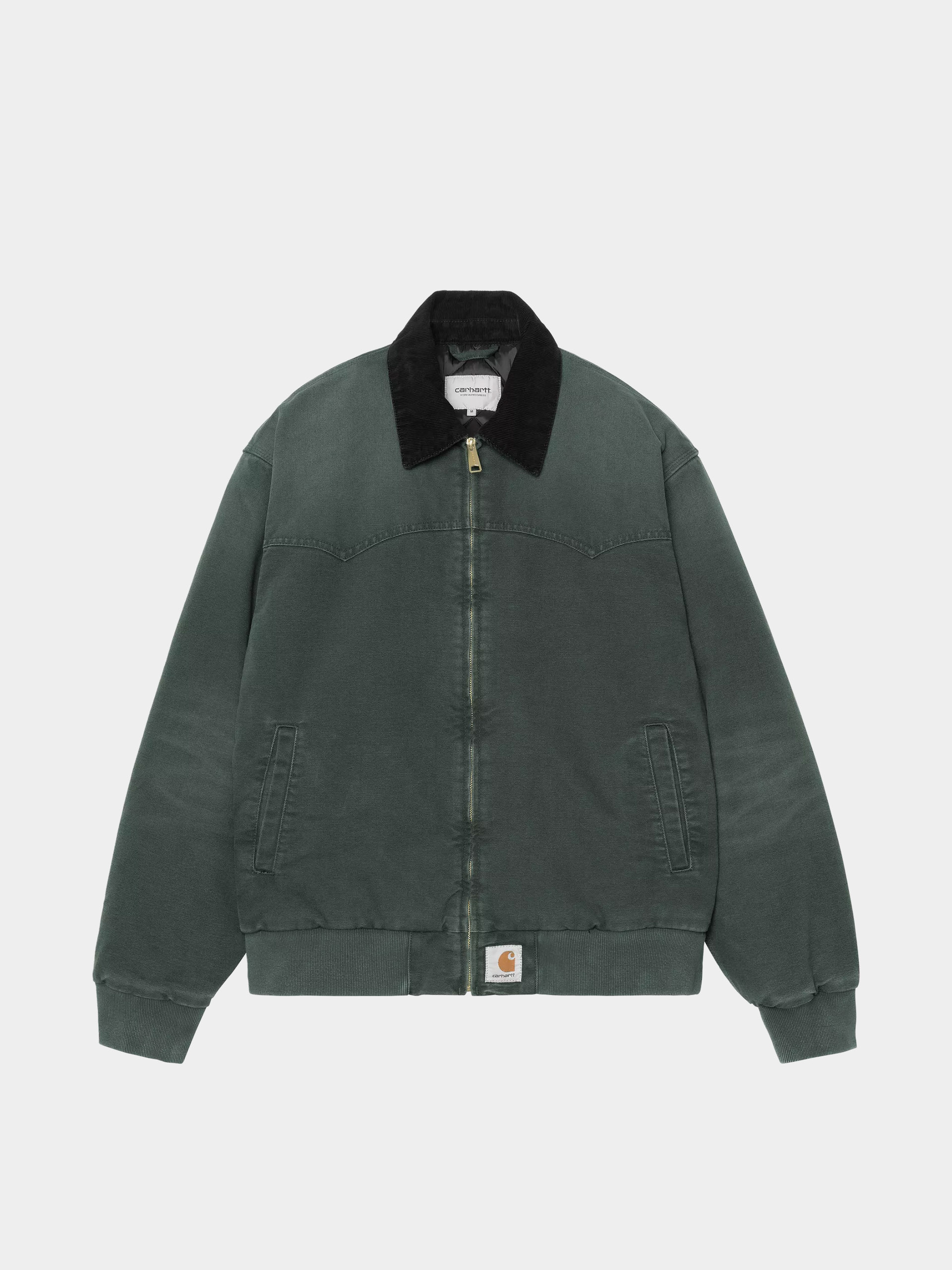 Geacă Carhartt WIP OG Santa Fe (raven/black/stone canvas)